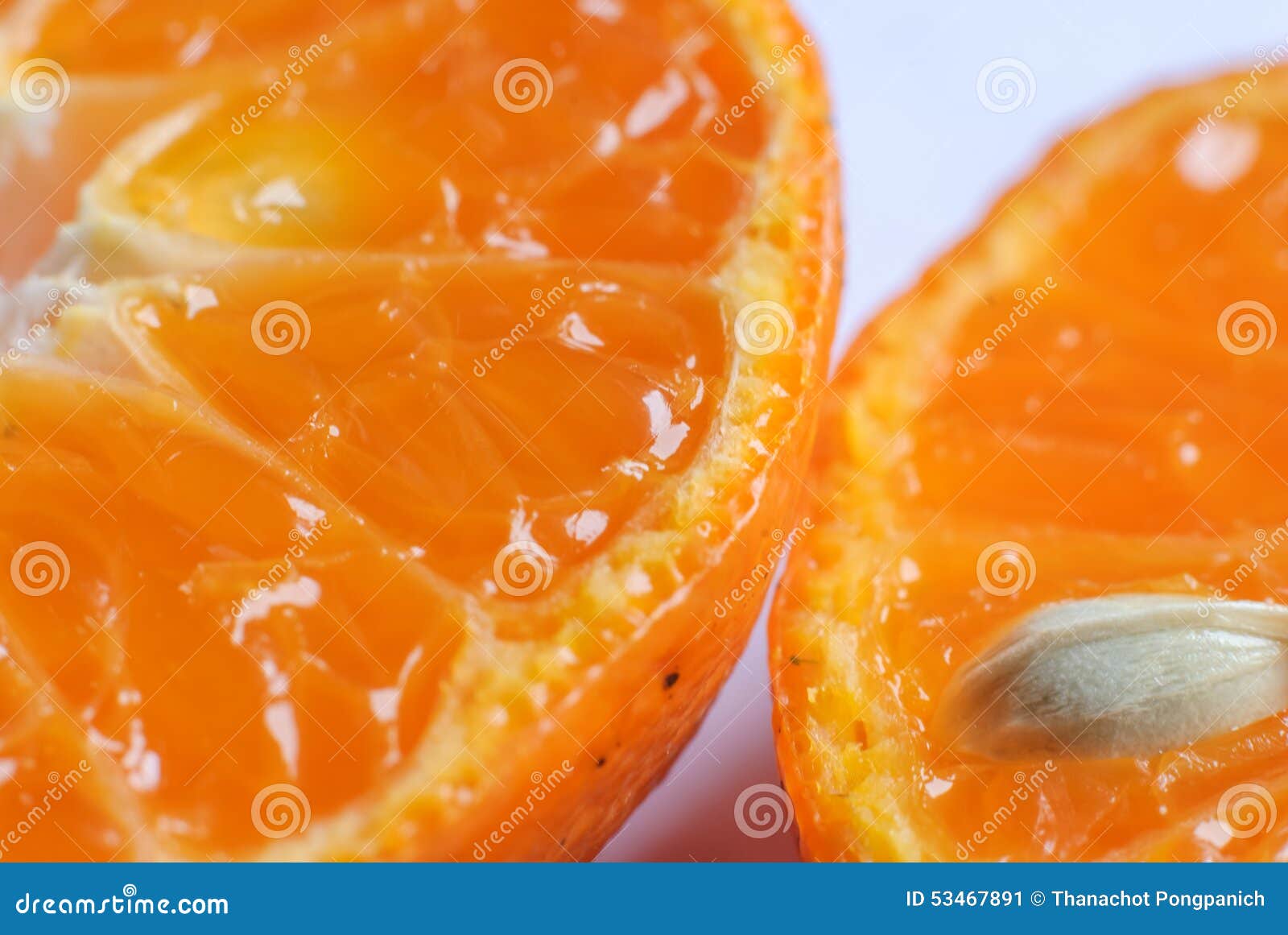 Half of juicy fresh orange stock image. Image of natural 53467891