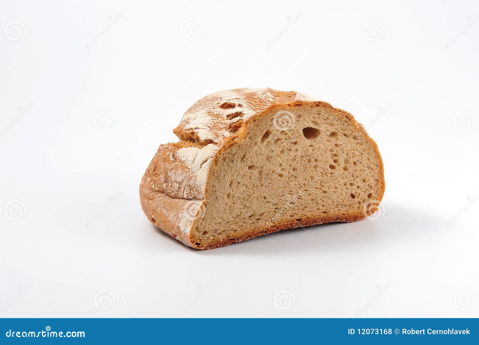 Half loaf of bread stock photo. Image of natural, baked 12073168