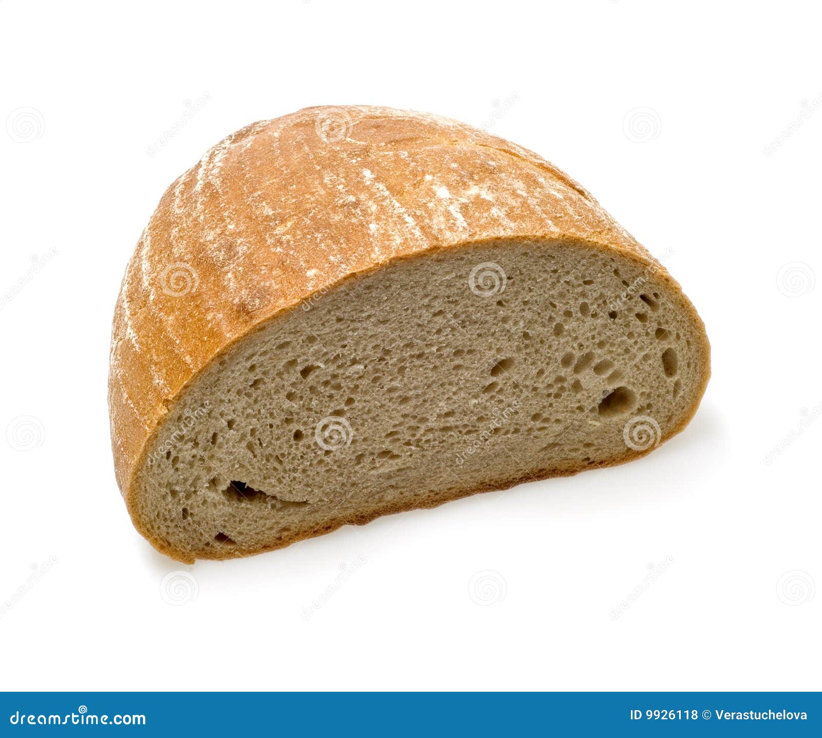 Half loaf of bread stock photo. Image of texture, handmade 9926118