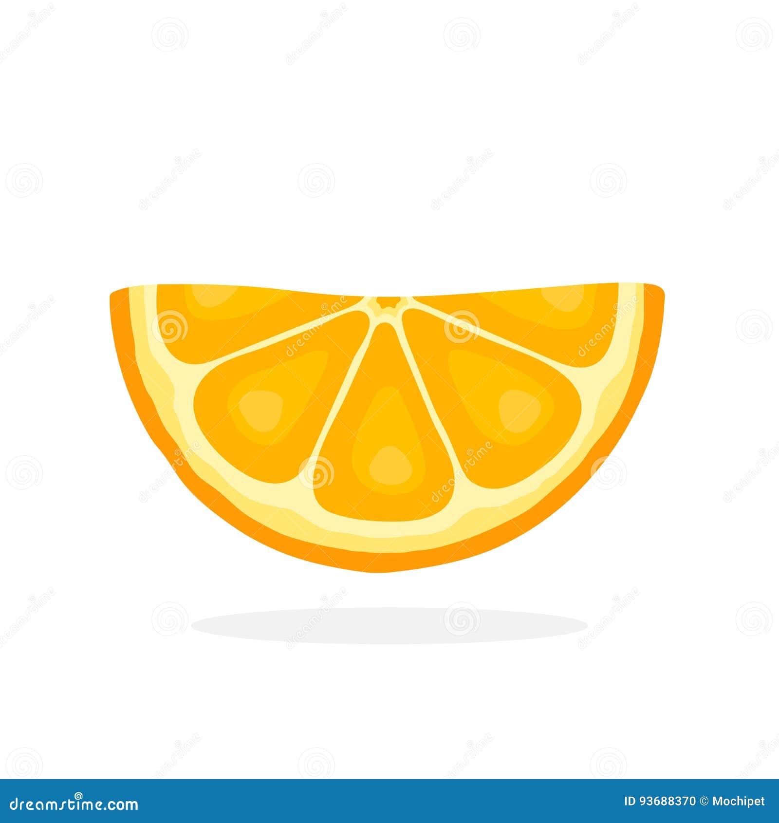 Half Orange Lemon Logo Design Vector Symbol Graphic | CartoonDealer.com