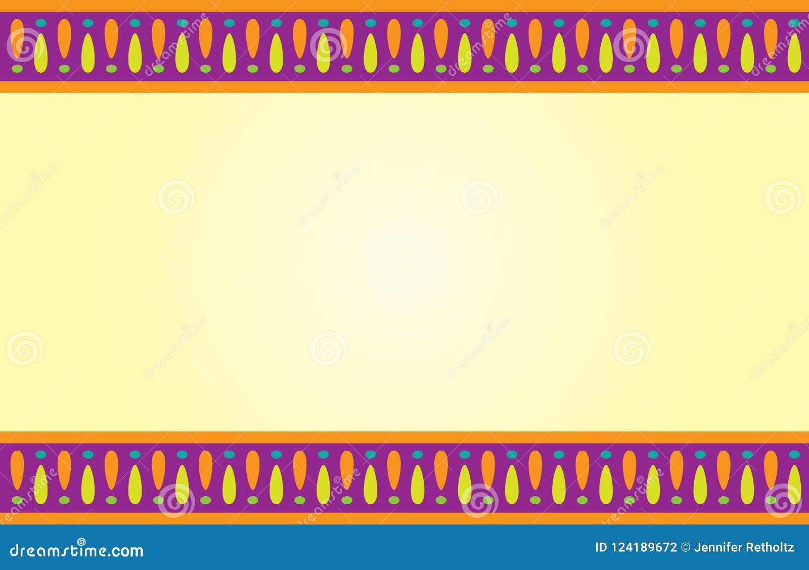 half-page-with-decorative-borders-stock-illustration-illustration-of