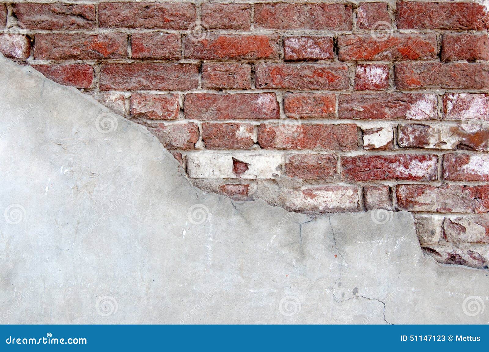 Half painted brick wall stock image. Image of stone, wall 51147123