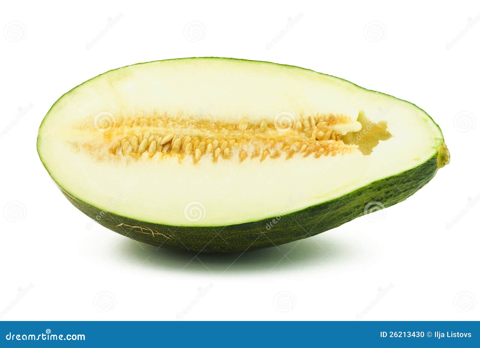 half of piel de sapo melon