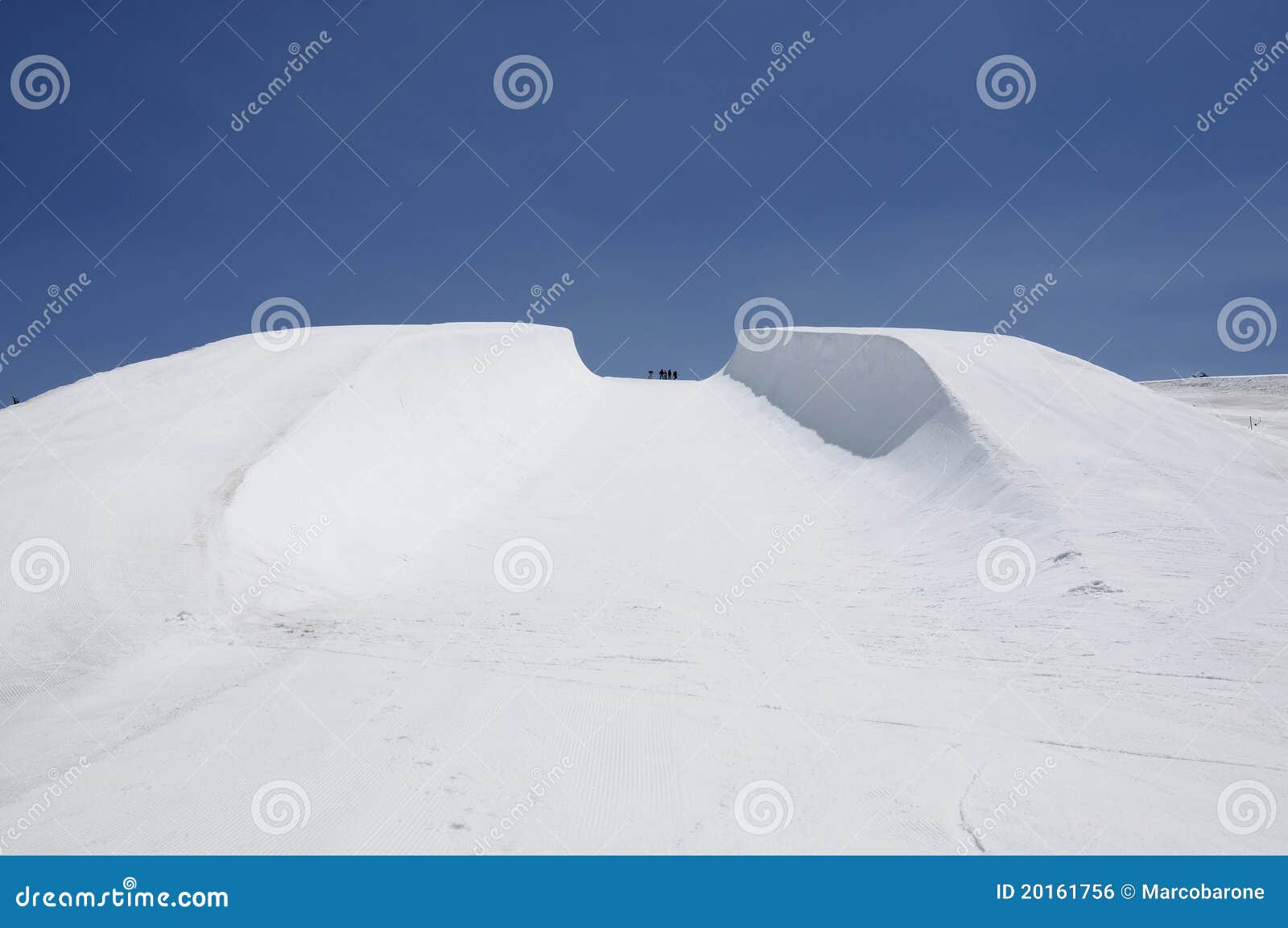 half-pipe - les deux alpes, france