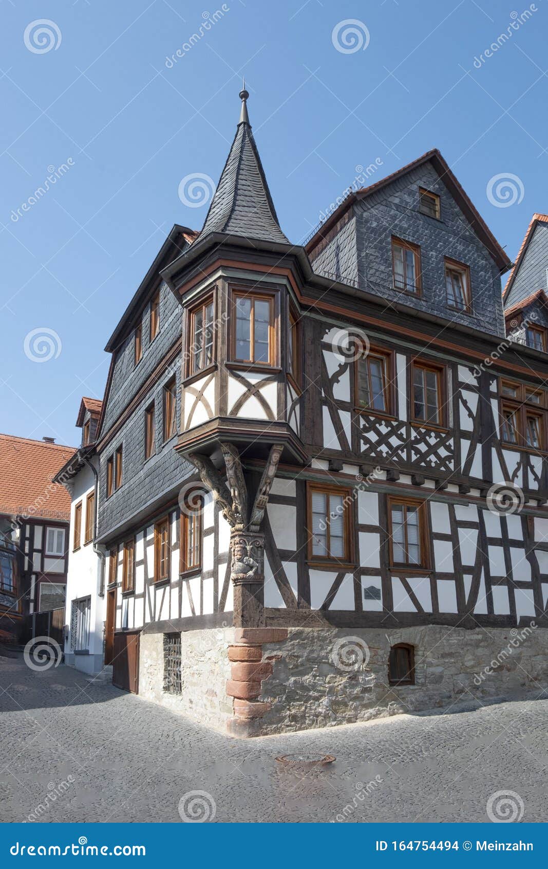 Half Timbered House in Kronberg Stock Photo Image of germany, house 164754494