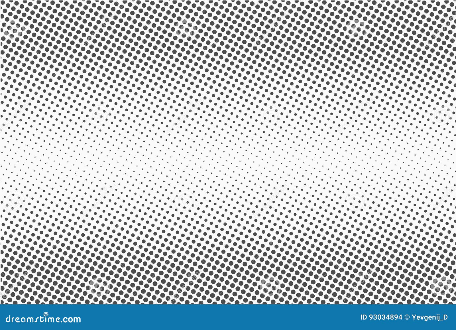 halftone dots. monochrome  texture background for prepress, dtp, comics, poster. pop art style template