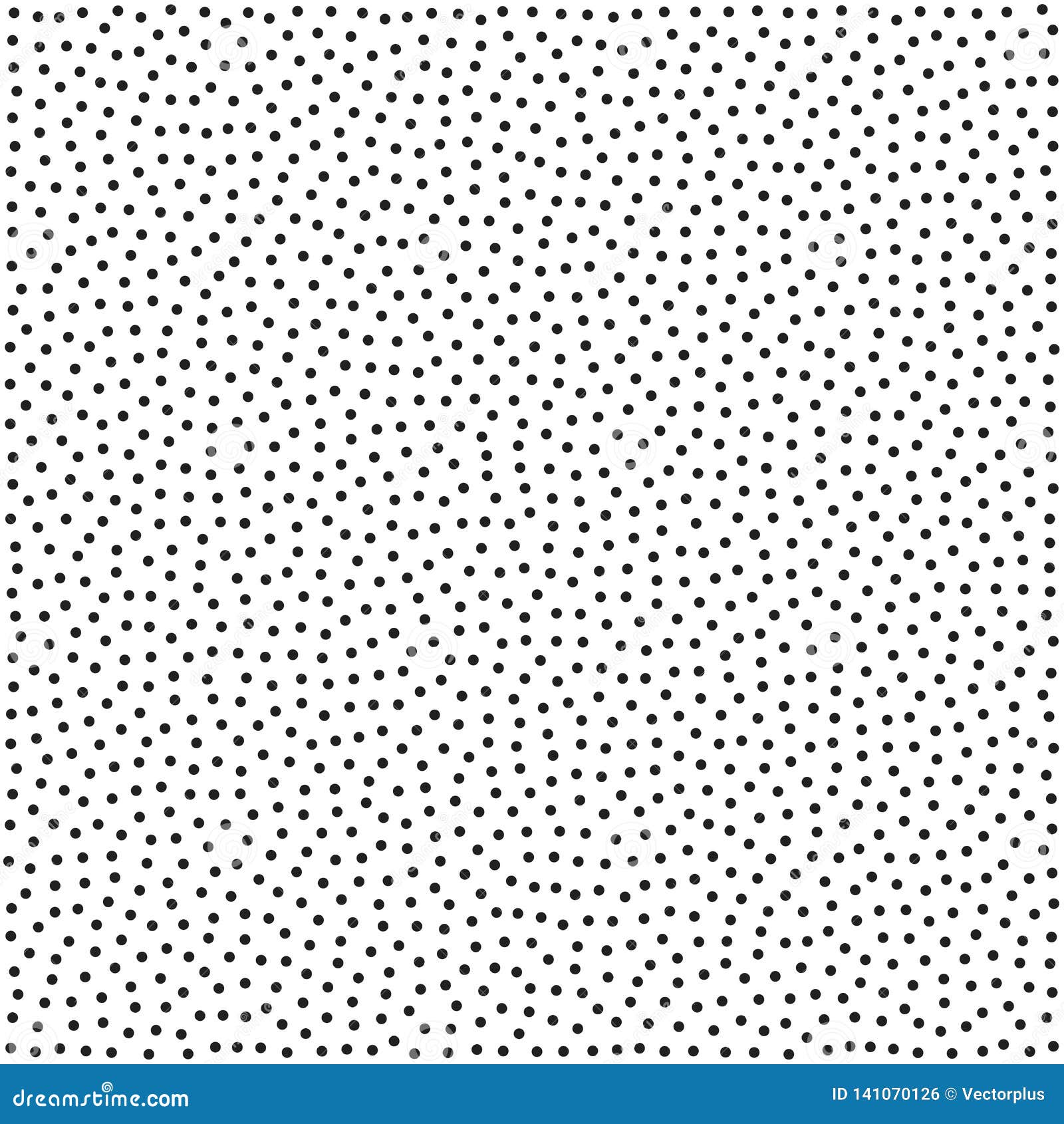 halftone dotted background  pattern. chaotic circle dots  on the white background. seamless asymmetrical