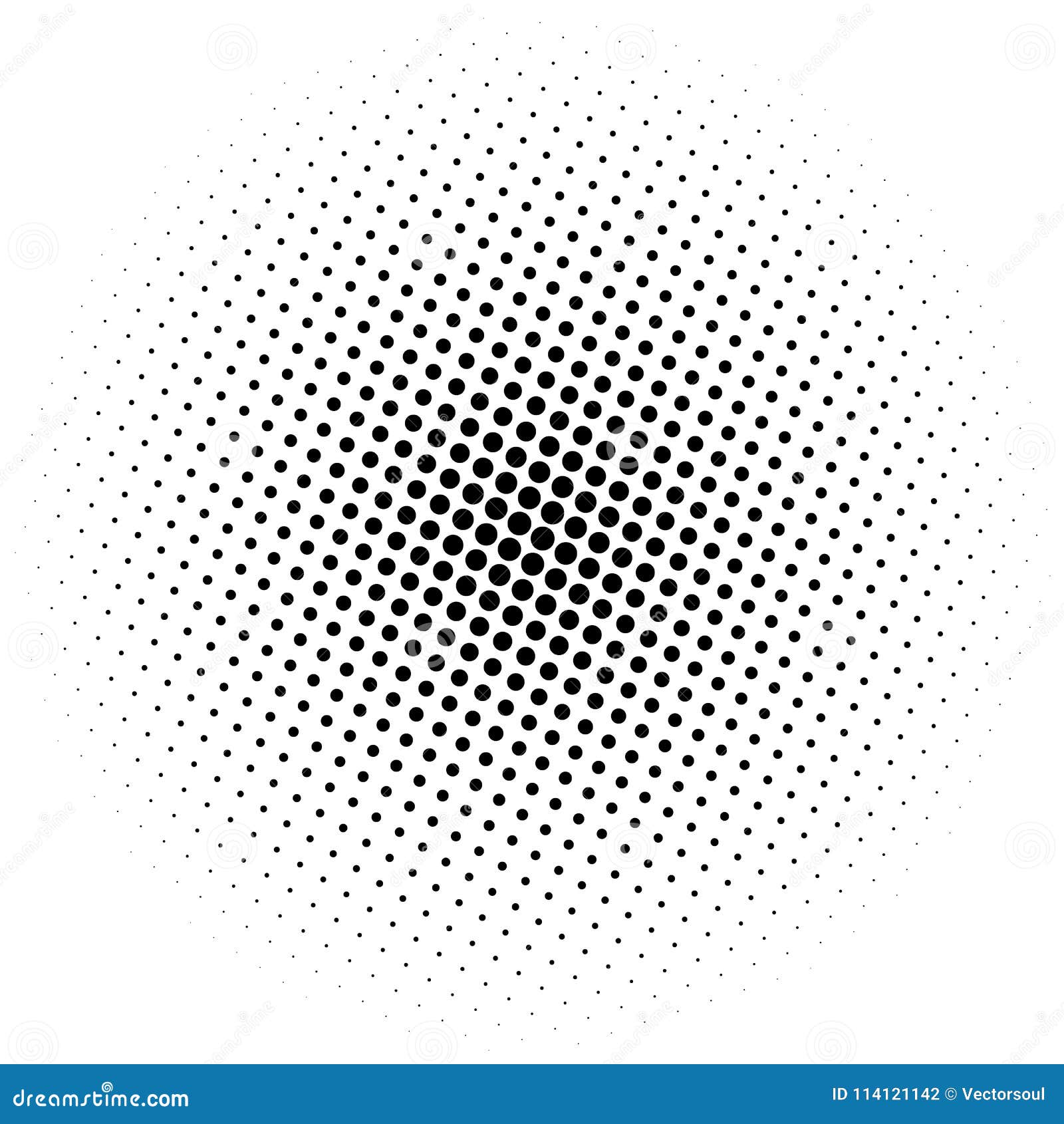 halftone . abstract geometric graphic with half-tone pattern