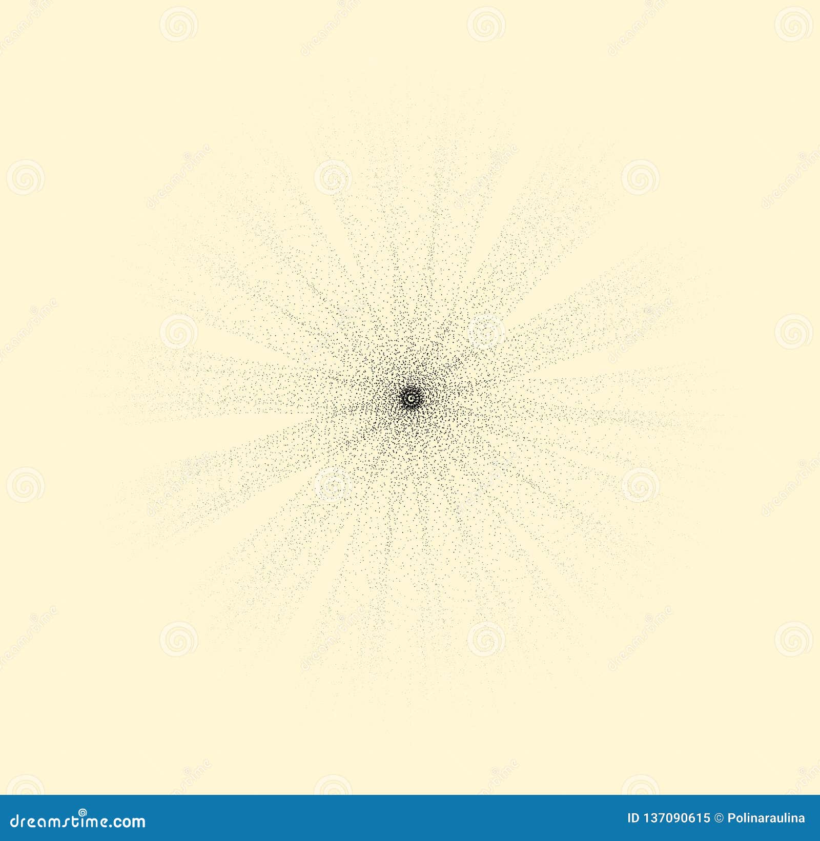 halftone sun.engraving  sun with scattering rays of dots.halftone rays of the sun from dots.