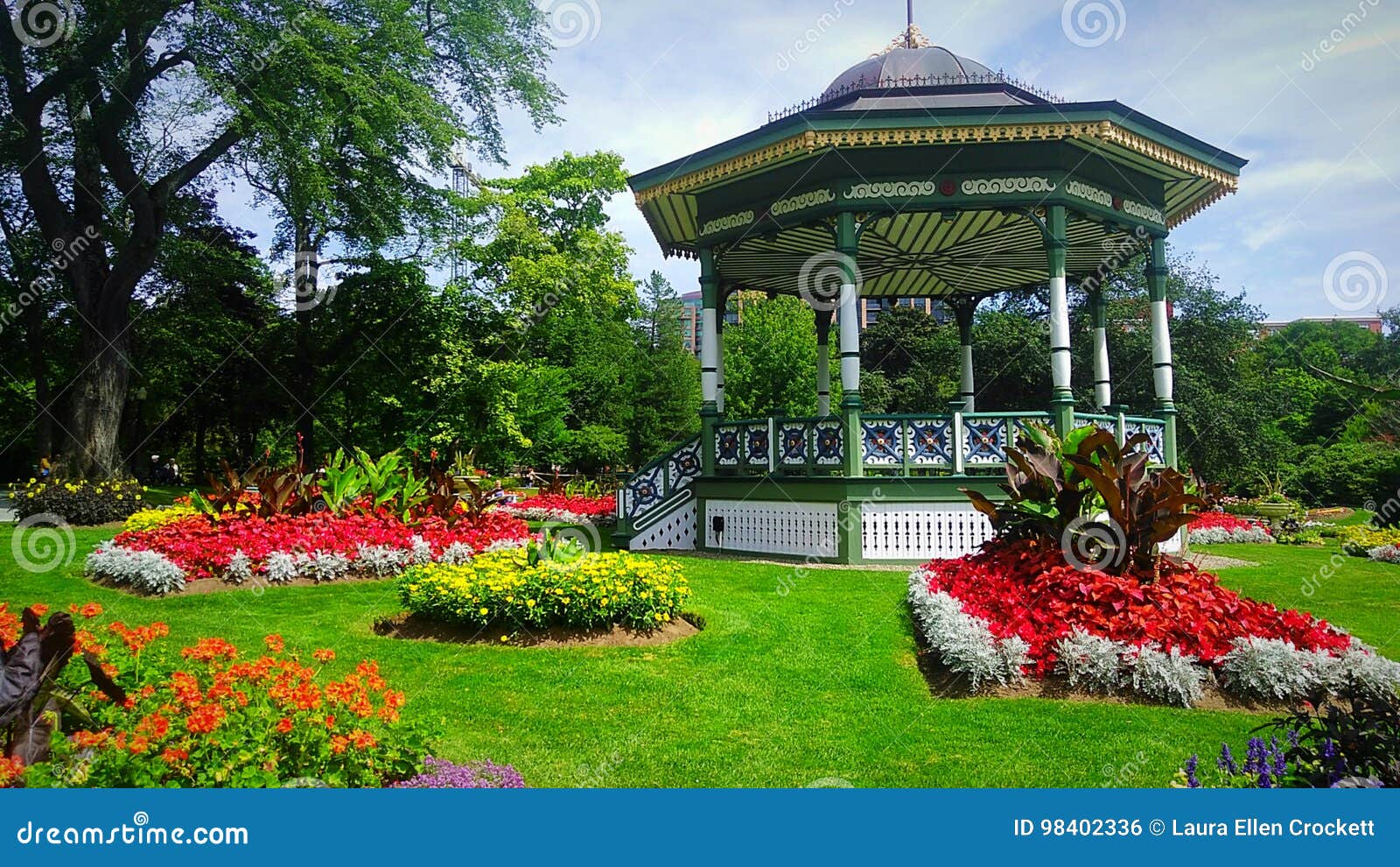 Halifax Public Gardens in Halifax, Nova, Scotia Stock Photo Image of