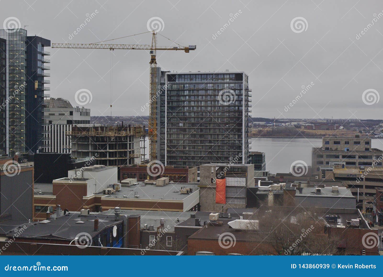 Halifax skyline stock image. Image of build, cement 143860939
