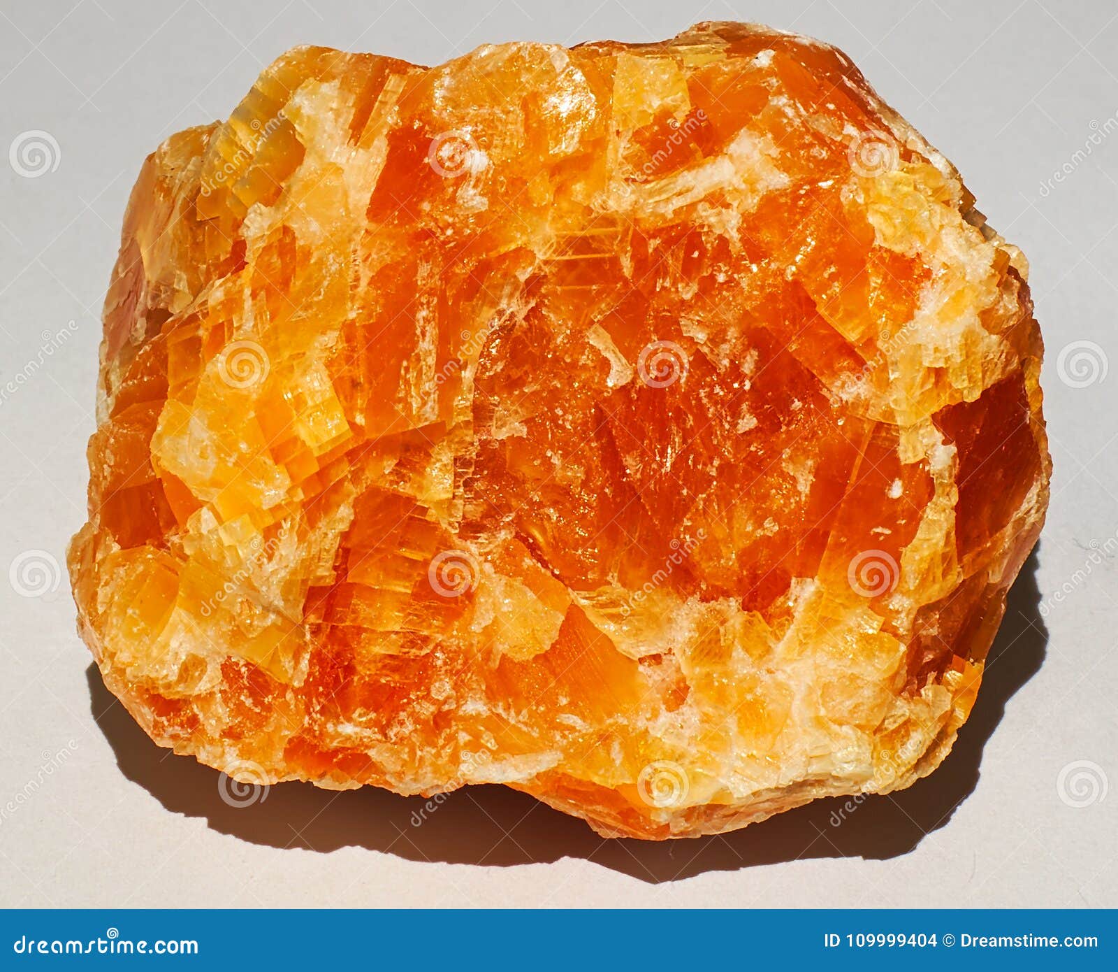 Halite Crystal Gem Mineral Stone Orange Yellow Shiny Brilliant Stock Photo Image Of Stone Salt