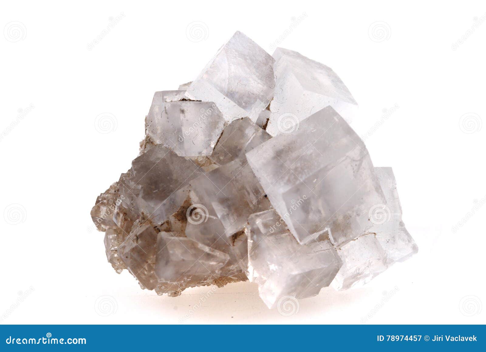 Halite salt cubes stock image. Image of stone, rock, poland 78974457