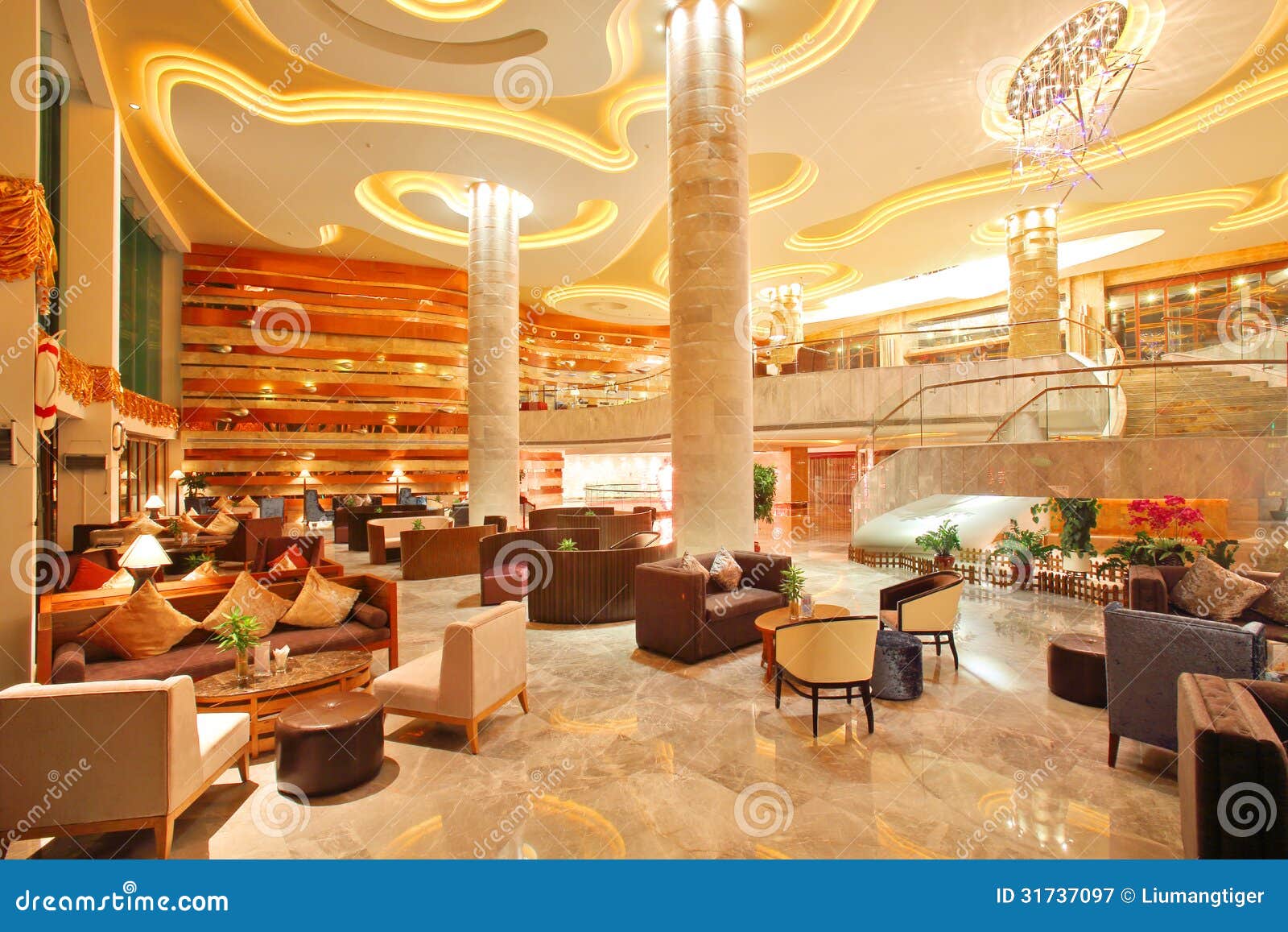 Hall Bar of Fivestar Hotel Stock Image Image of hall, table 31737097