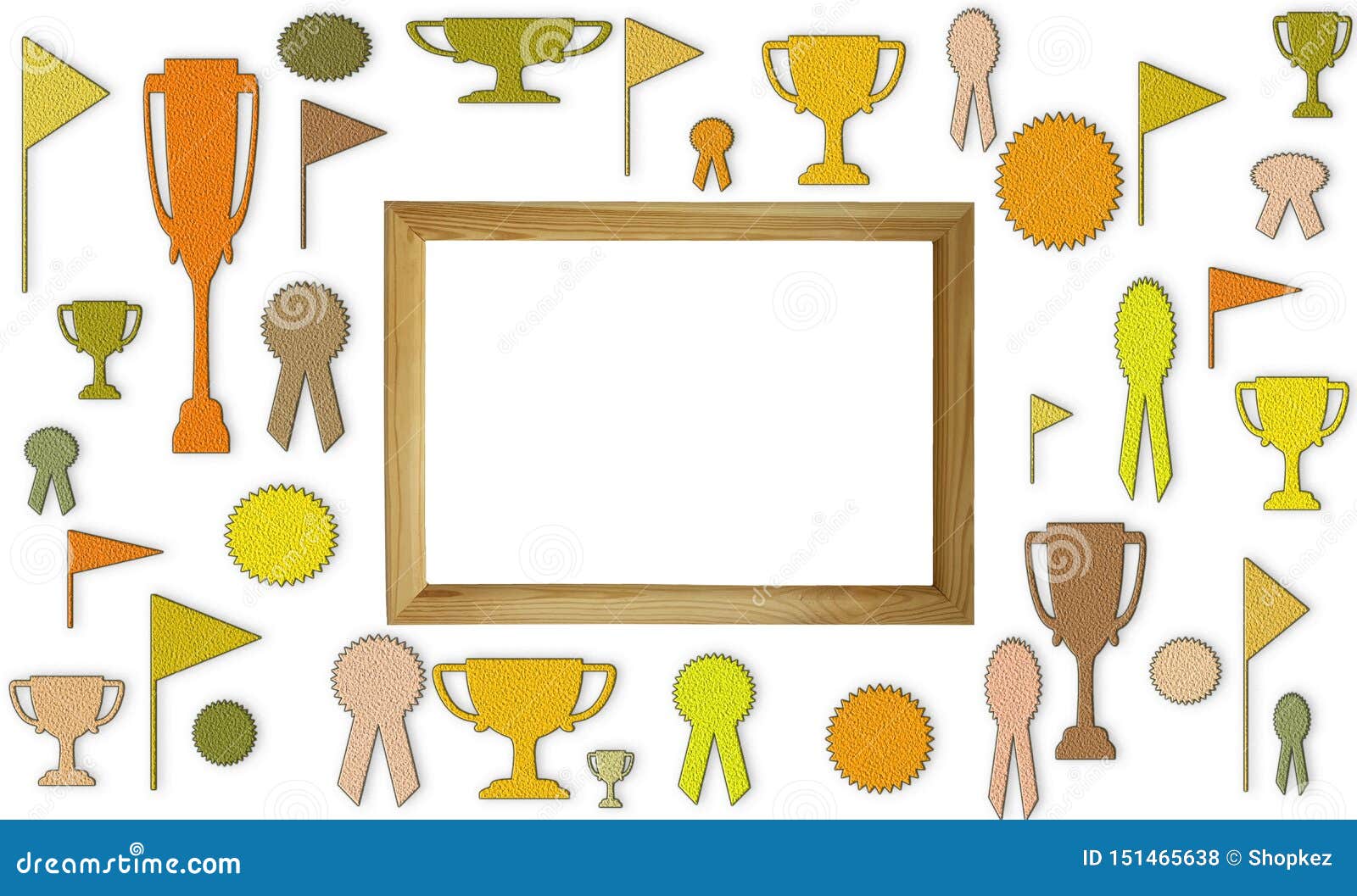 Download Hall Of Fame Concept With Free Blank Copy Space. Cups ...