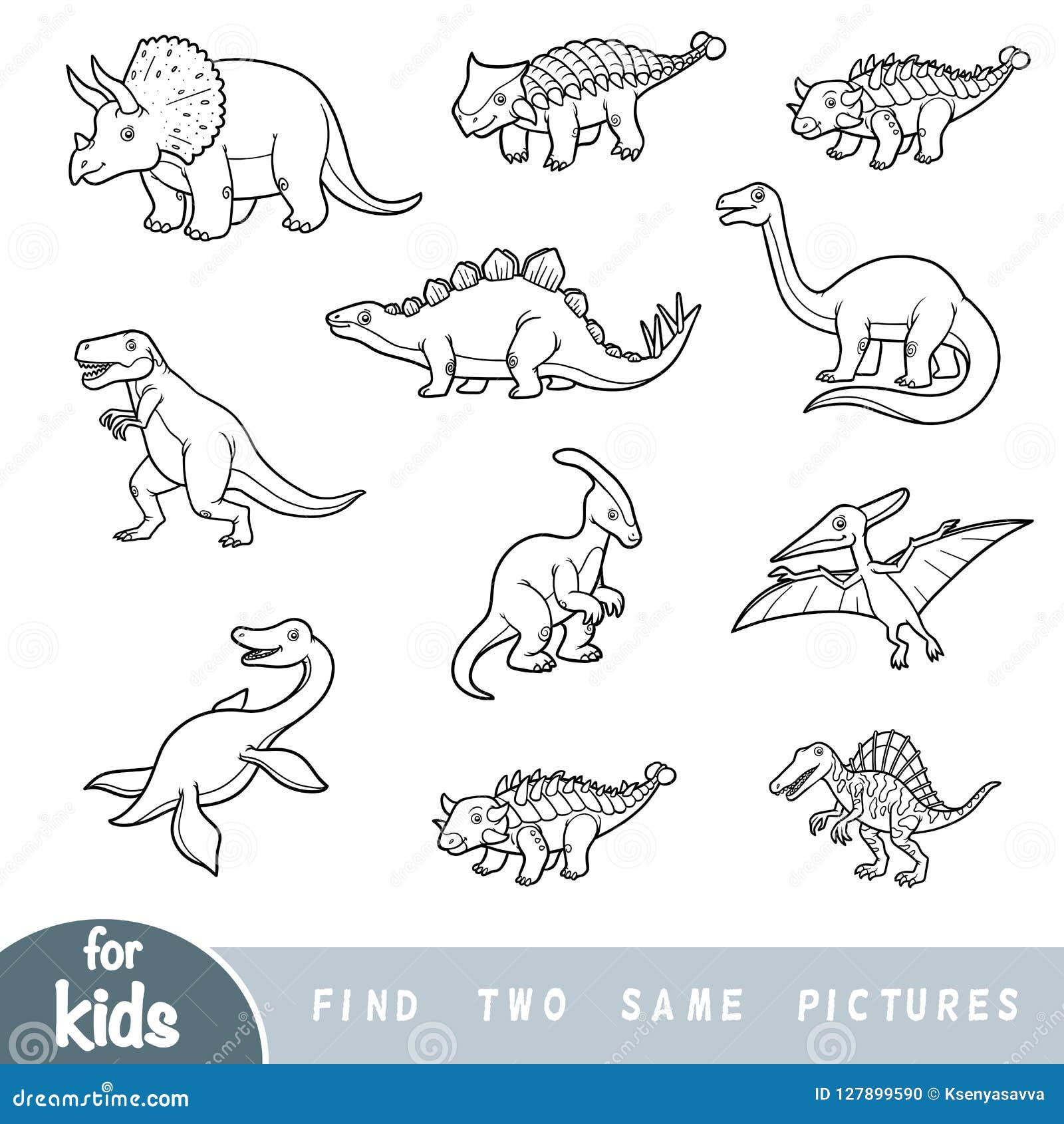 Hallazgo Dos Las Mismas Imágenes, Juego De La Educación Conjunto De Dinosaurios Ilustración del Vector - Ilustración de kindergarten, hallazgo: 127899590 Hallazgo Dos Las Mismas Imágenes, Juego De La Educación Conjunto De Dinosaurios Ilustración del Vector - Ilustración de kindergarten, hallazgo: 127899590