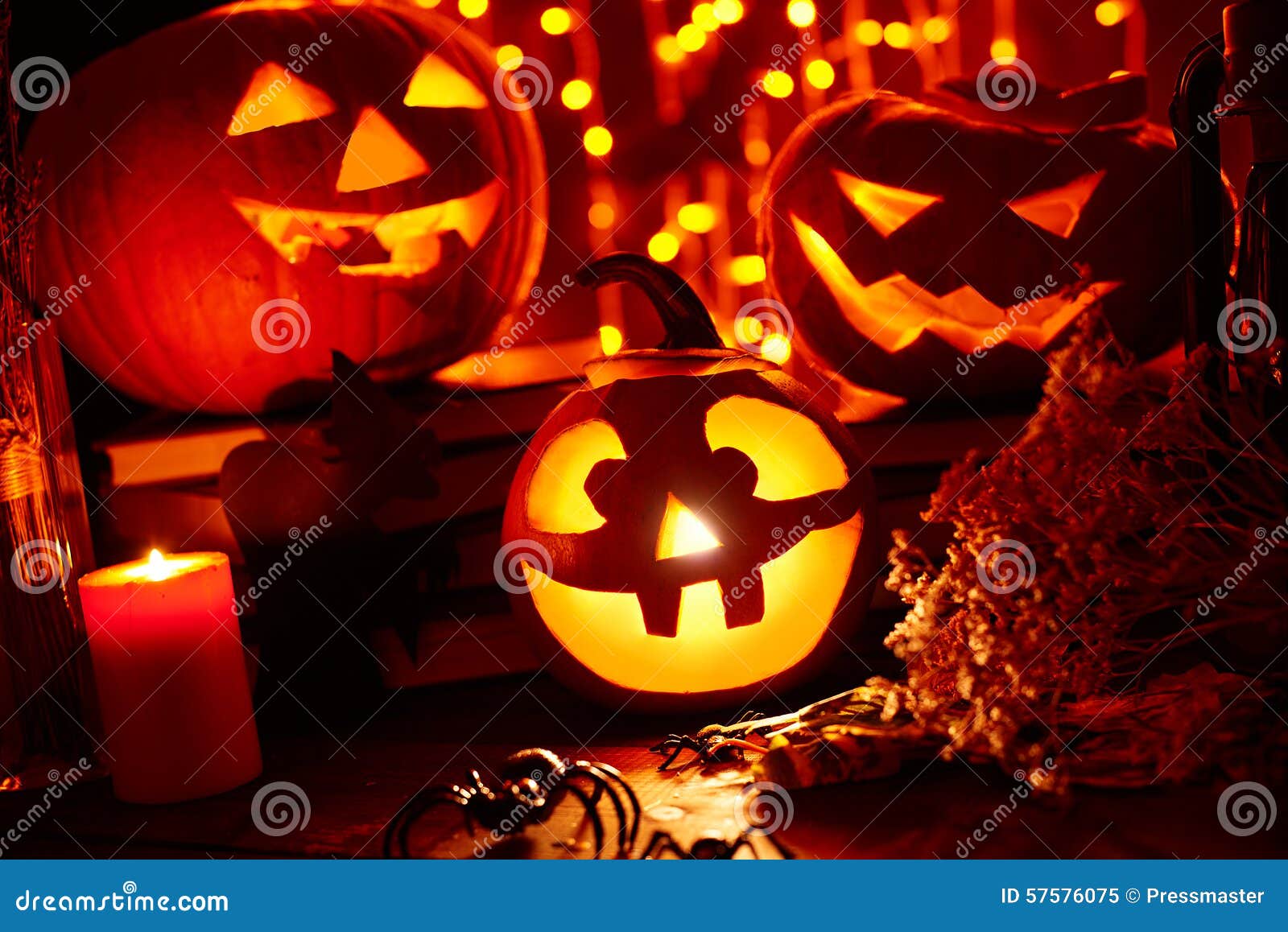 Halloween atmosphere stock image. Image of burning, trick - 57576075
