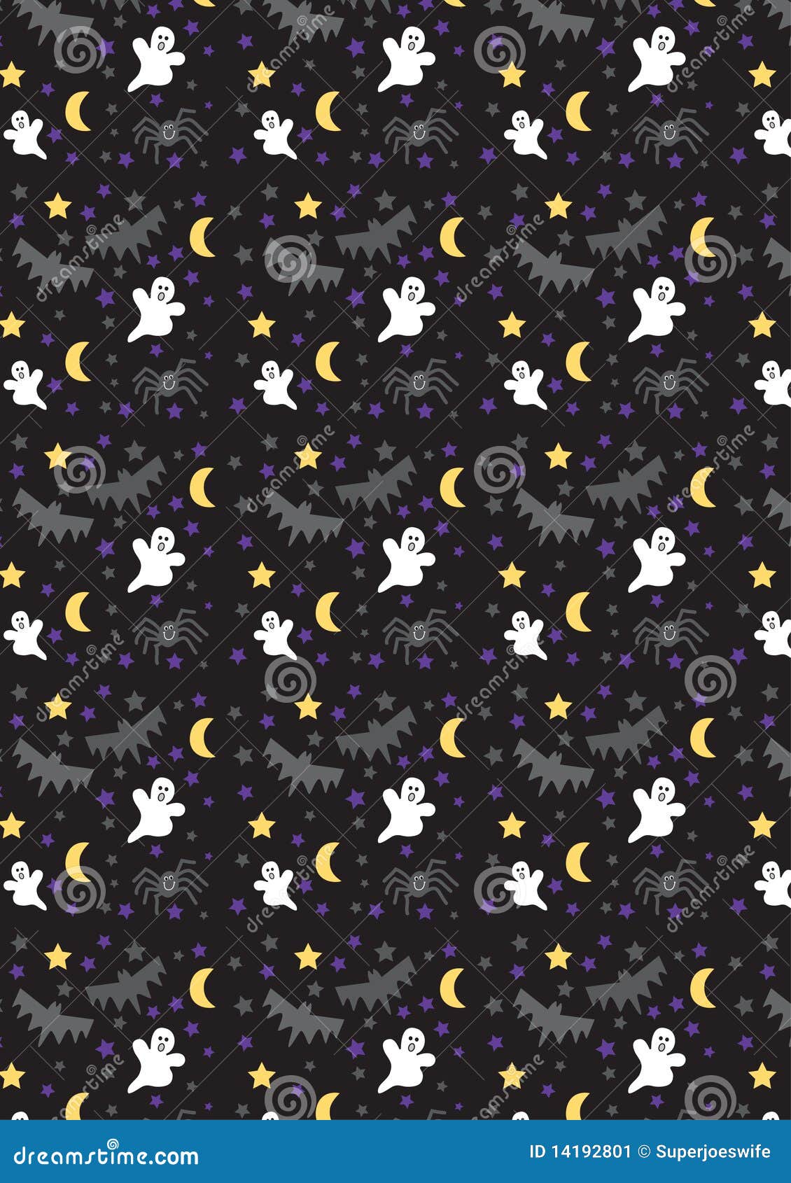 Halloween Background stock illustration. Illustration of ghosts - 14192801