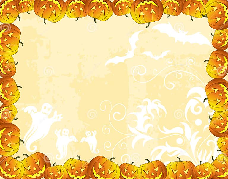 Halloween background stock vector. Illustration of pattern - 3162526