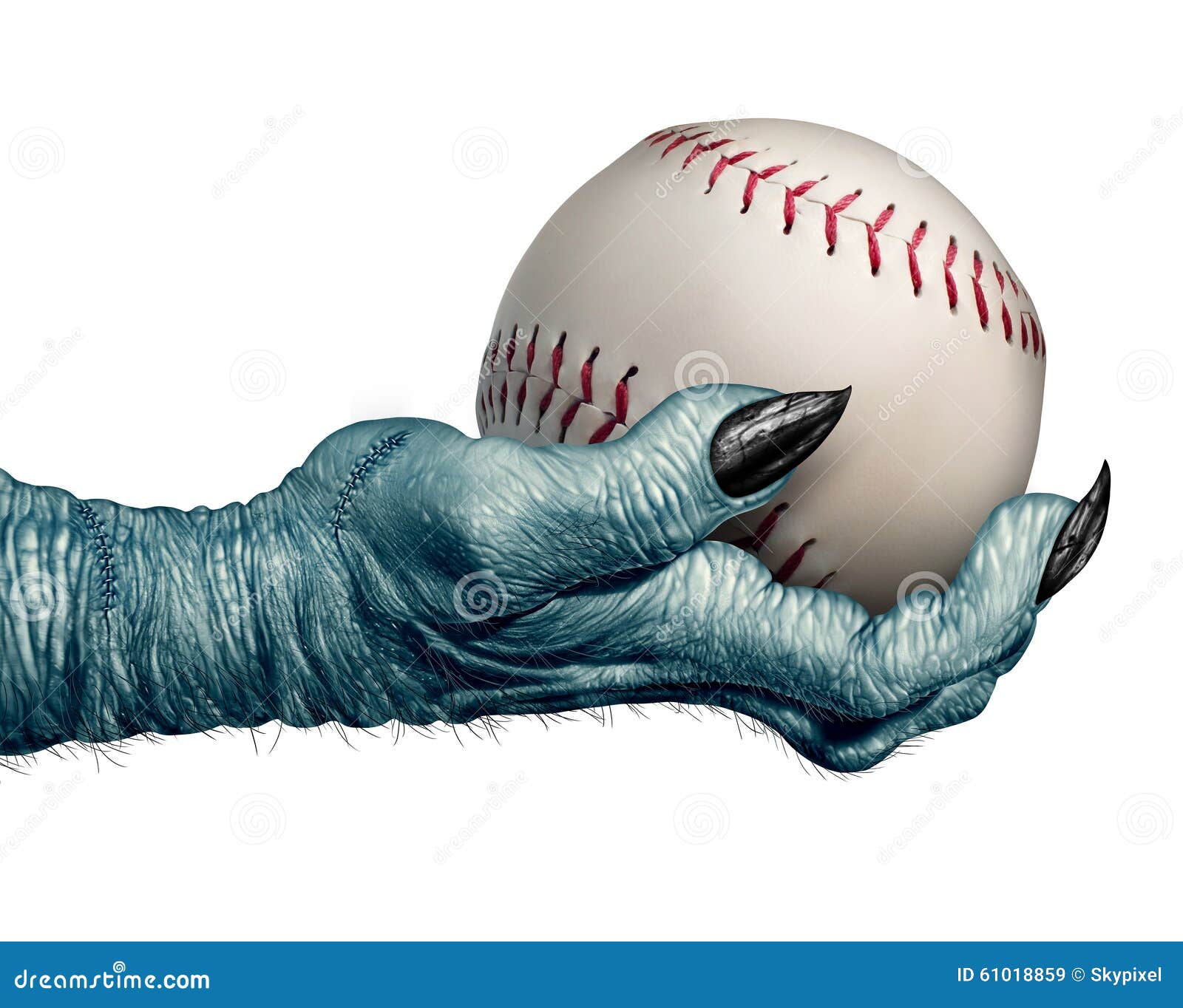 Halloween Baseball stock illustration. Image of playoff - 61018859