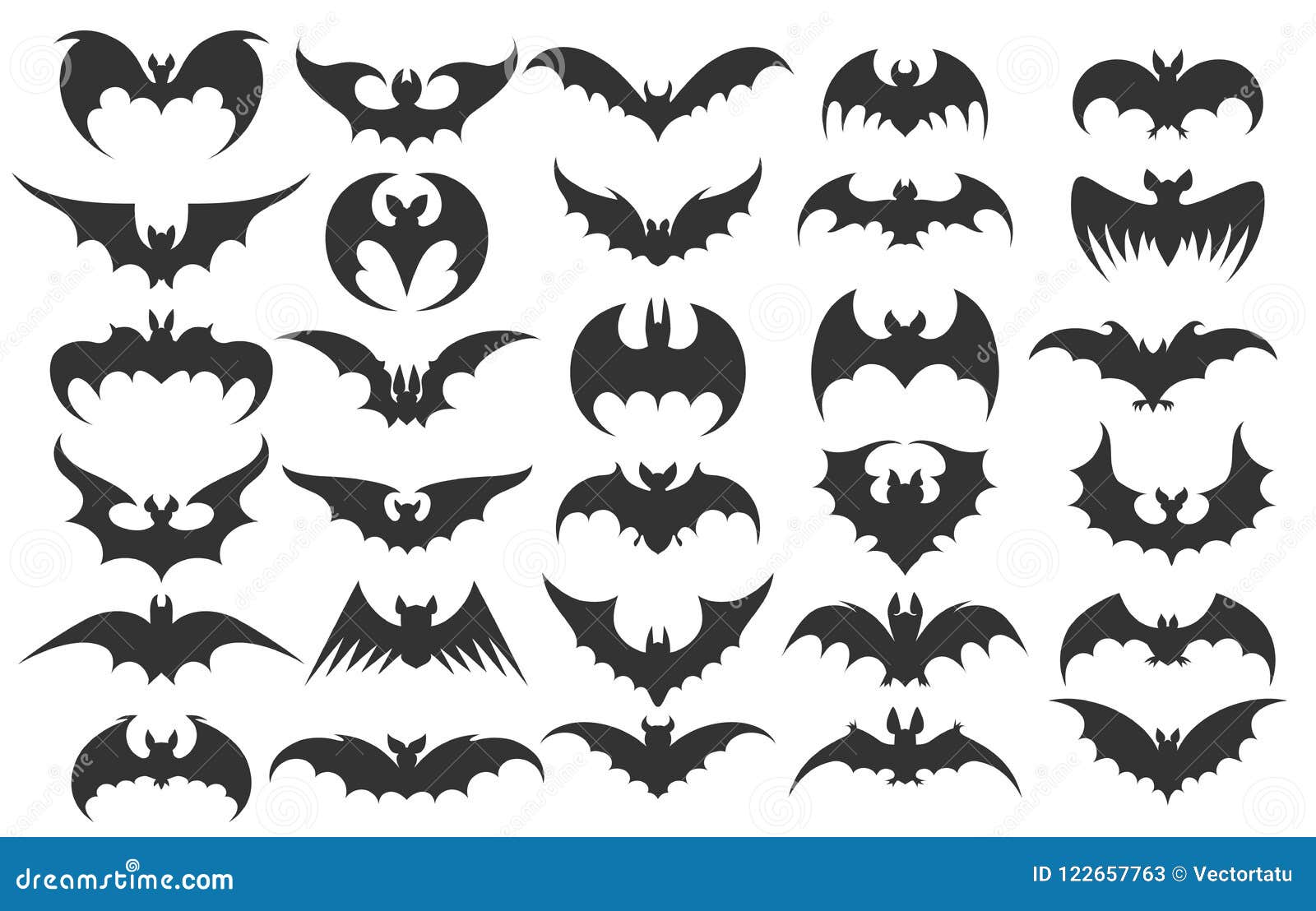 halloween bat icons