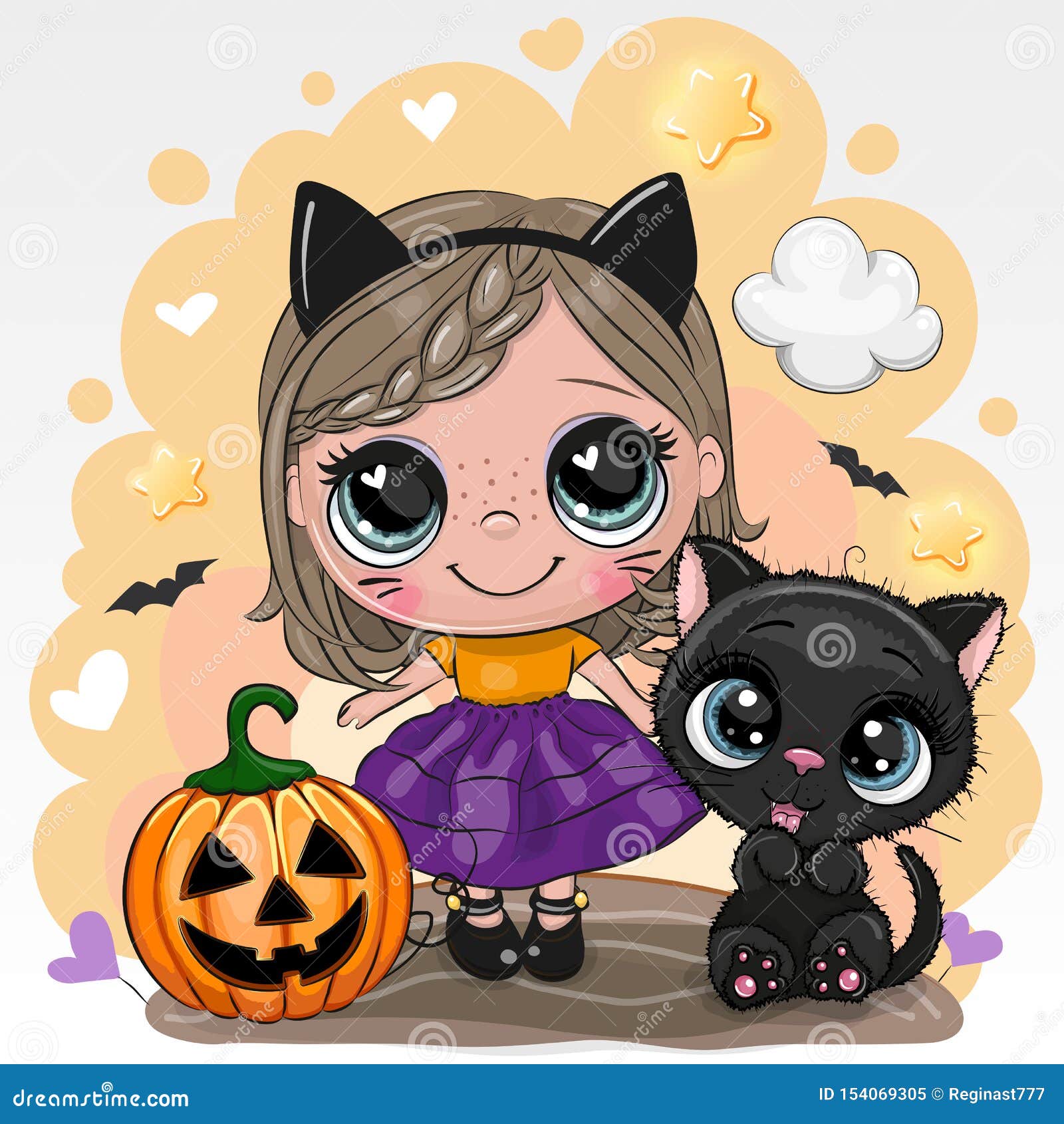 Lv cartoon girl, preppy halloween pfp HD phone wallpaper