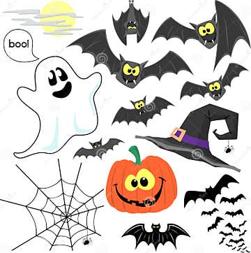Halloween clipart vector stock vector. Illustration of spider - 34403976