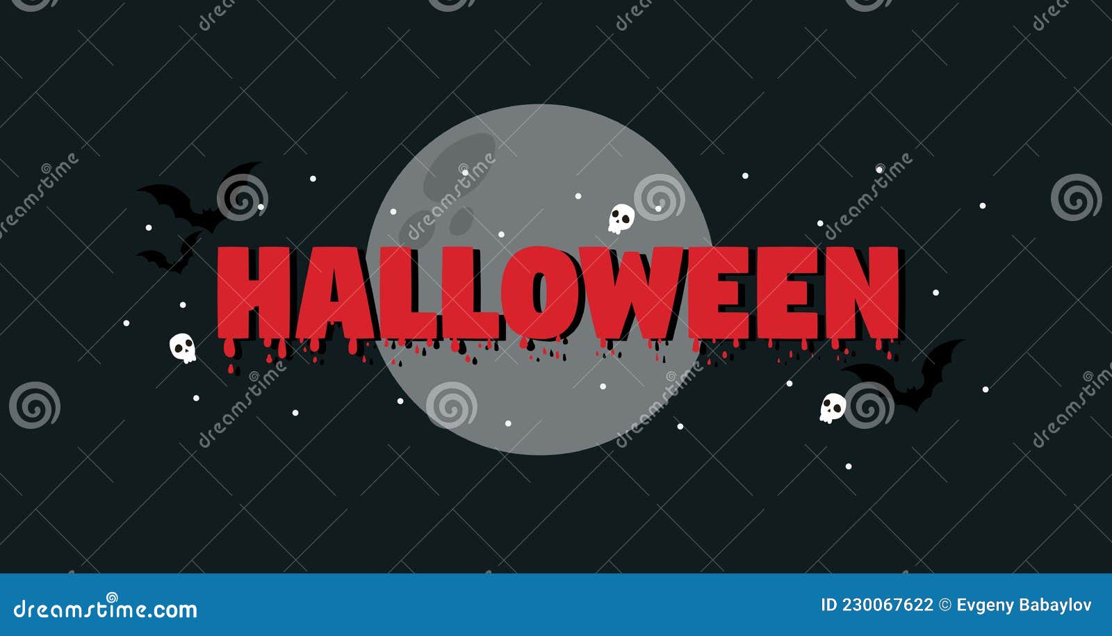 halloween colorful bright web banner congratulation - 