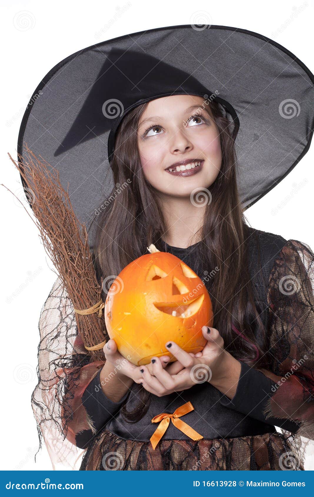 Halloween costume stock photo. Image of adorable, happy 16613928
