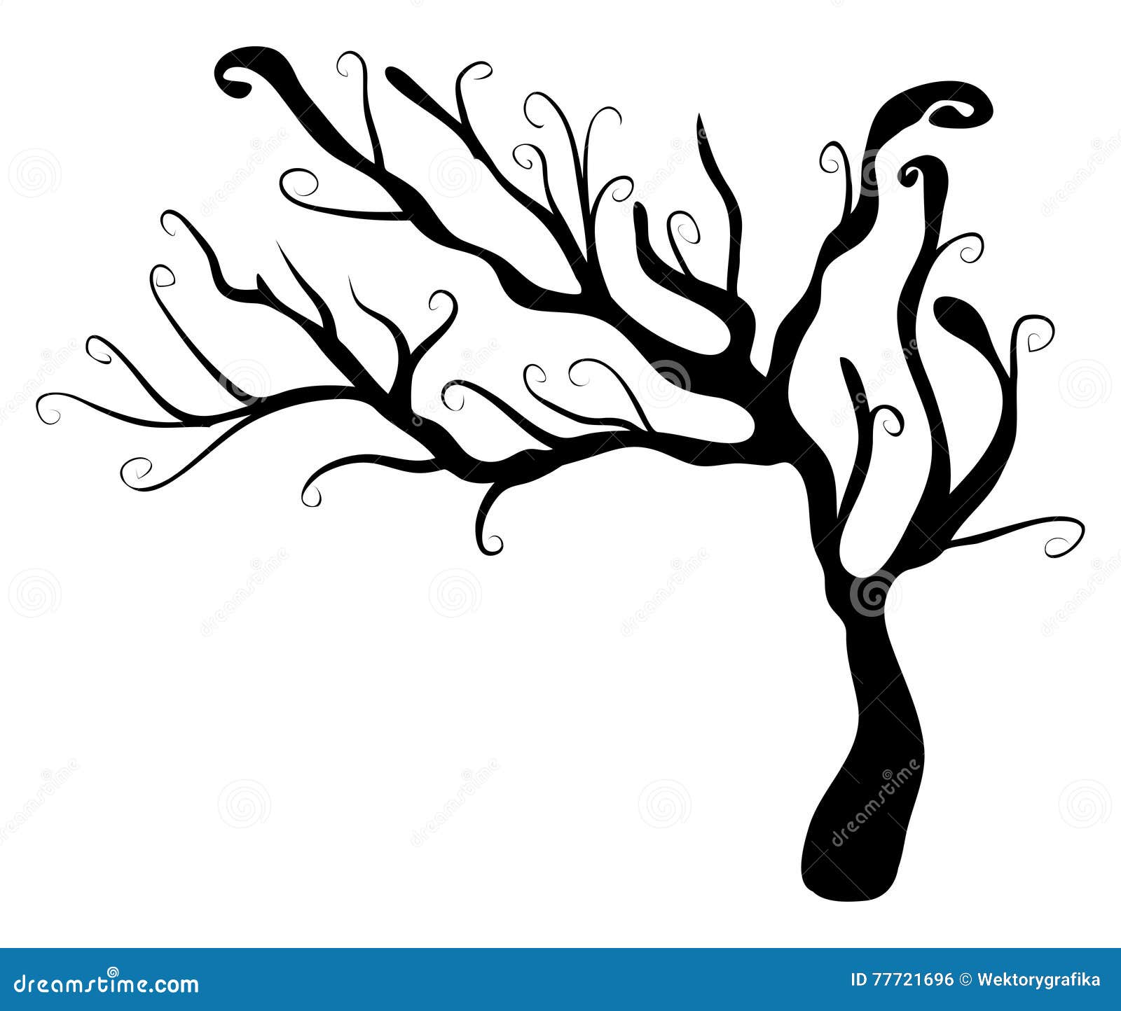 Download Halloween Creepy Scary Bare Tree Vector Symbol Icon Design ...