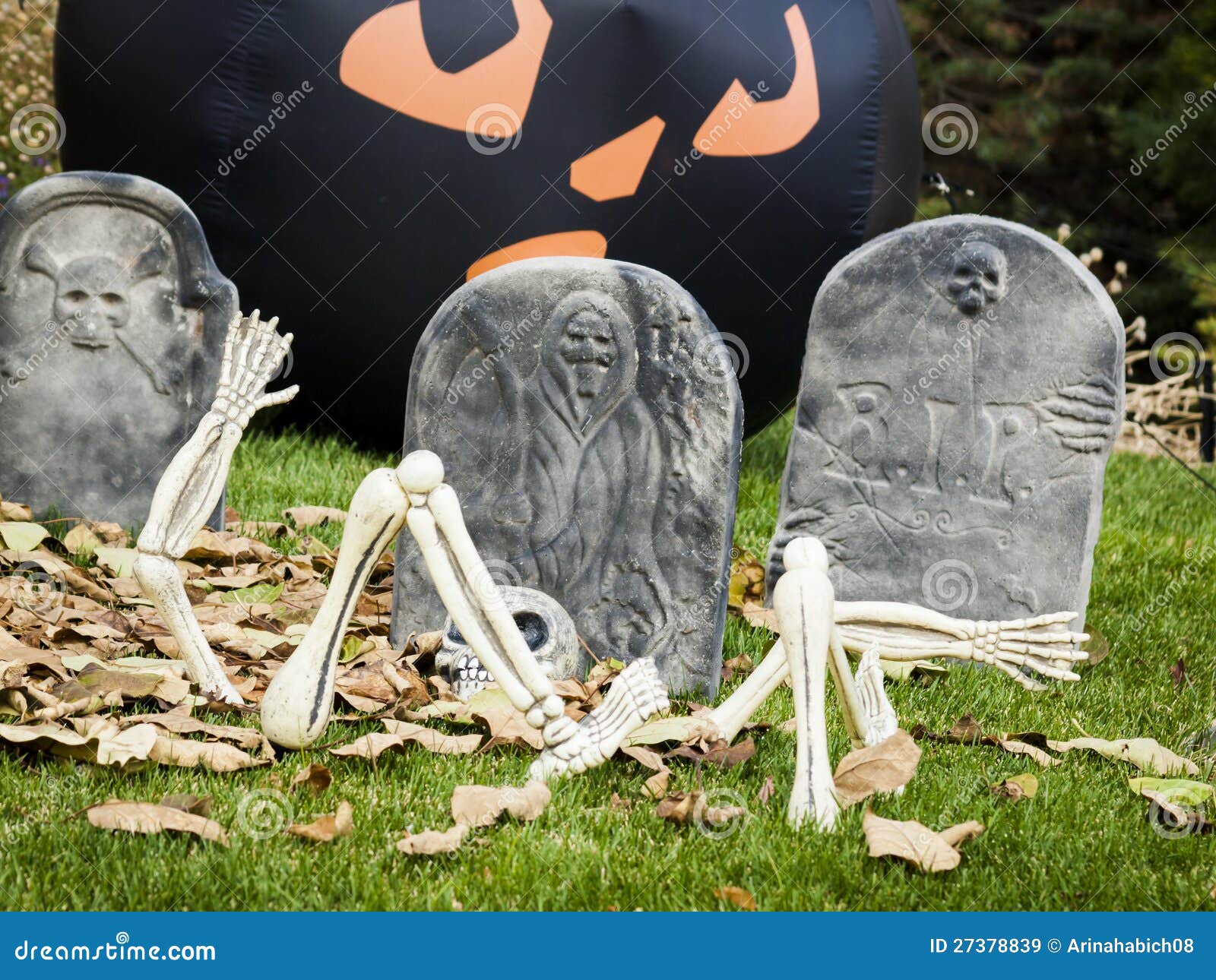 Halloween decorations stock image. Image of trick, fall 27378839