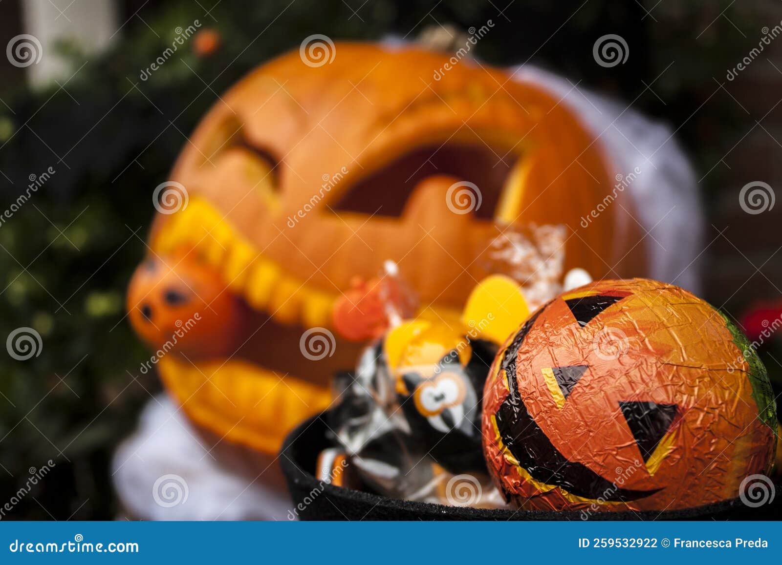 Halloween decorations stock photo. Image of party, autumn 259532922