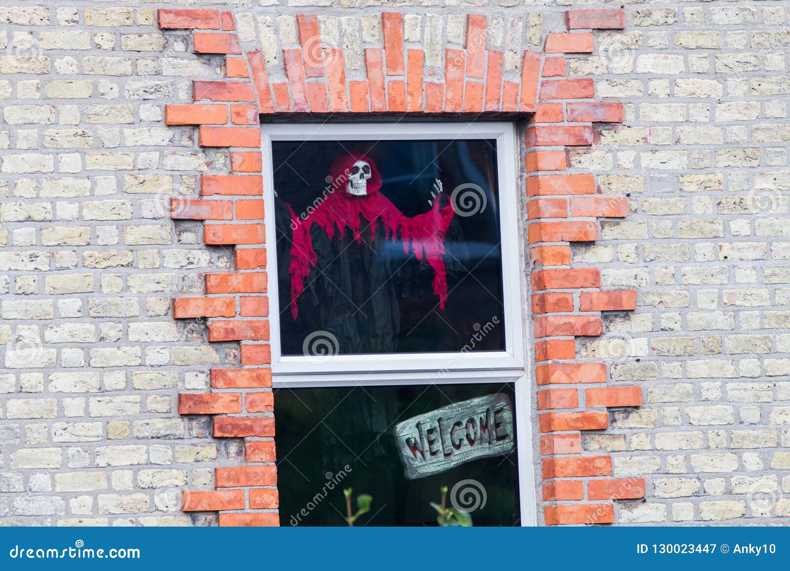 Halloween Decorations in Dublin, Ireland Editorial Photography Image
