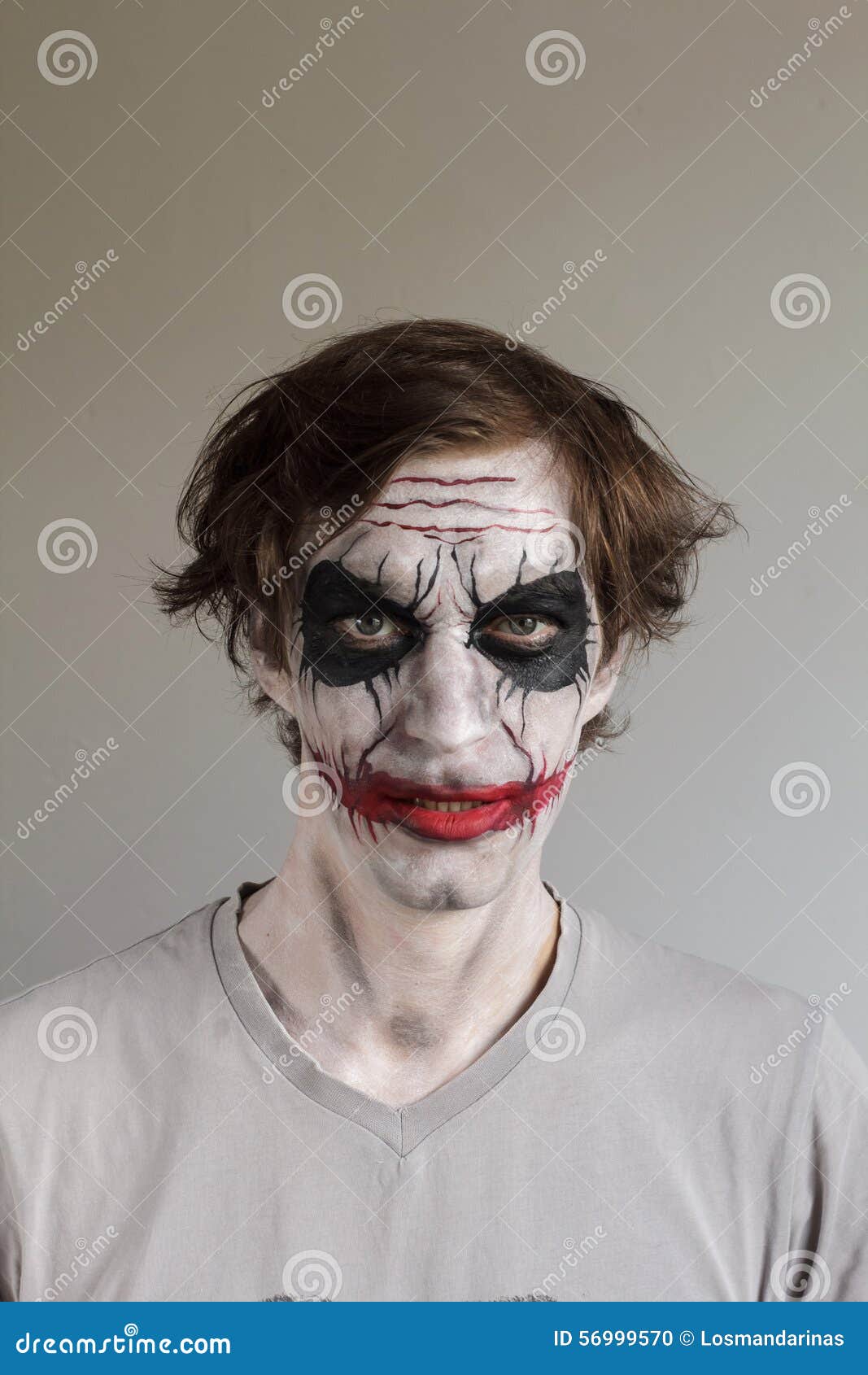 Halloween face painting stock photo. Image of greuesome - 56999570