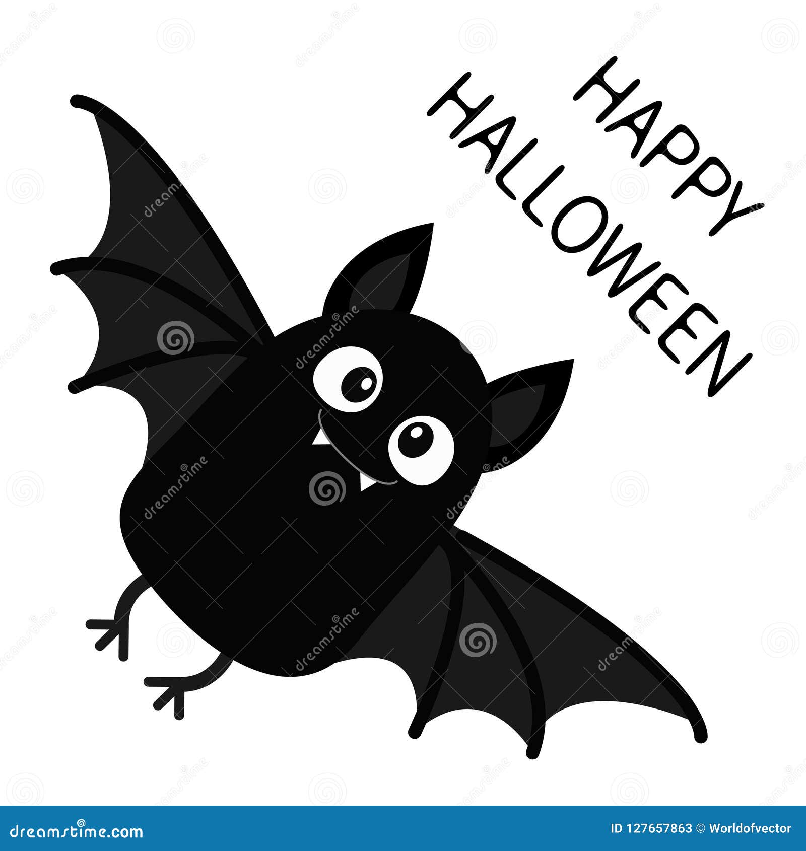 Desenho Quadro Branco Monstros Halloween Vampiros imagem vetorial