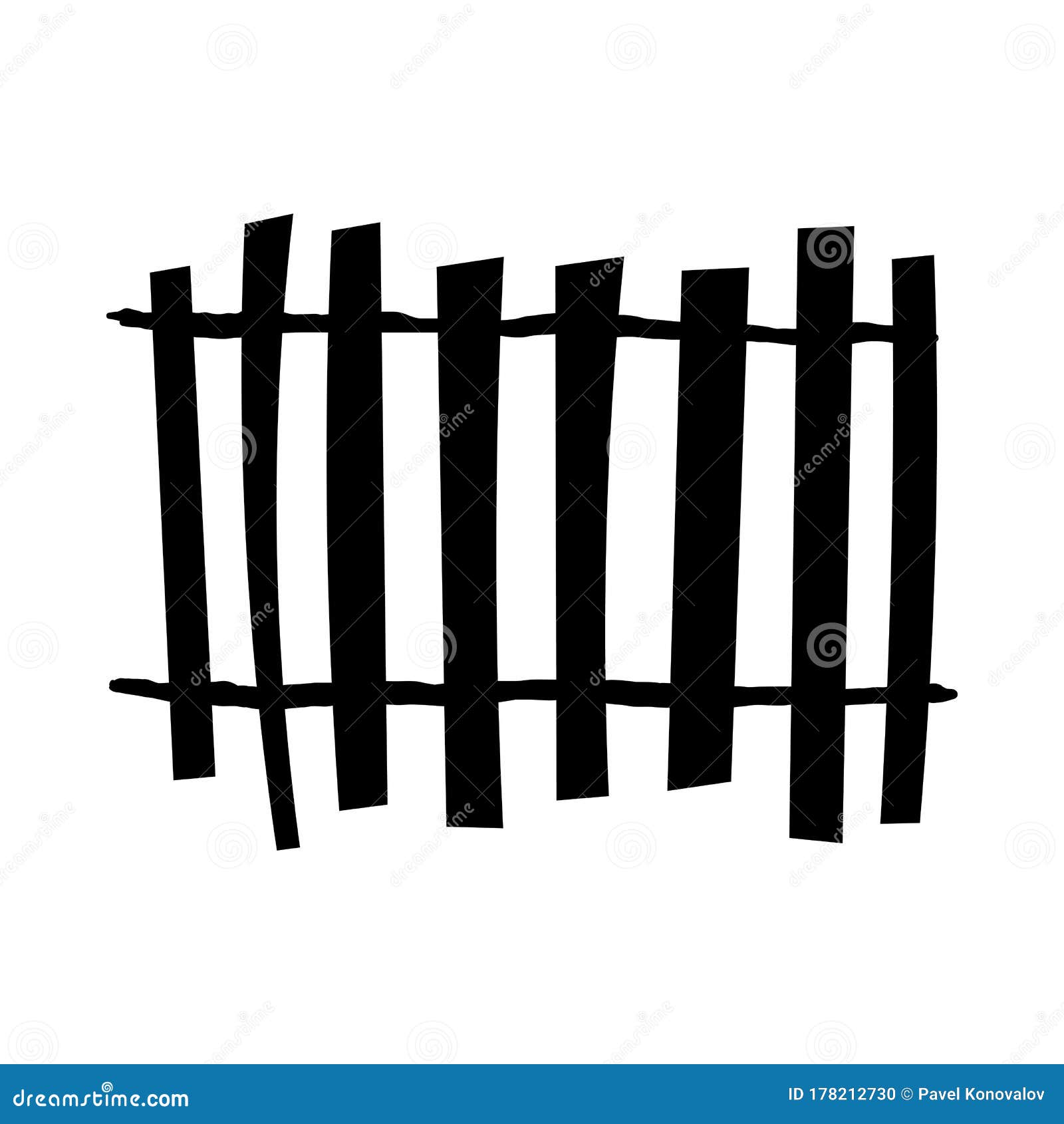 Halloween Fence stock vector. Illustration of ornamental 178212730