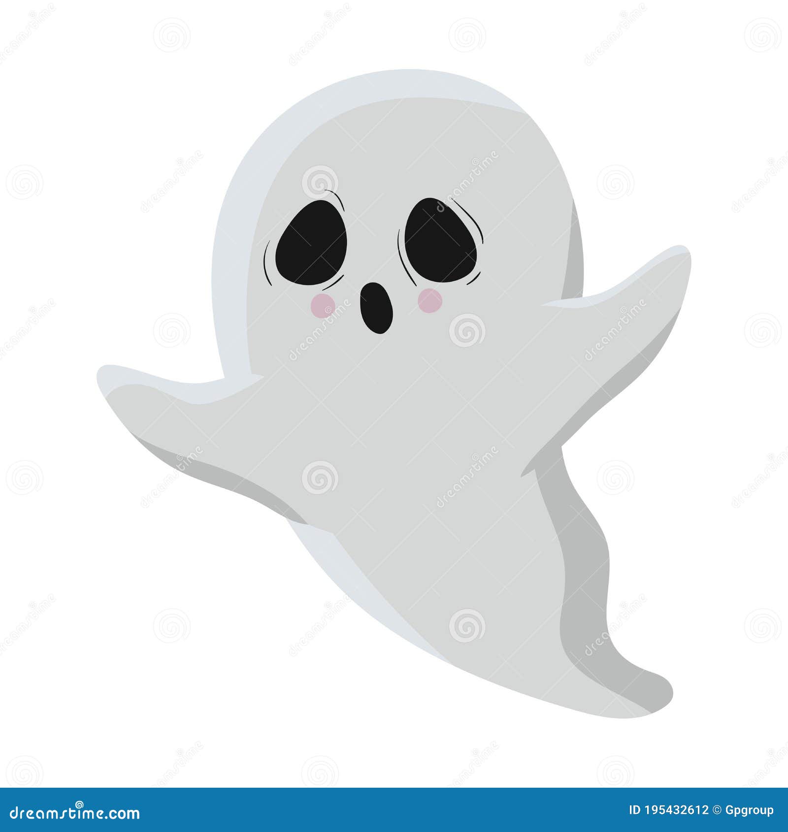 Halloween Ghost Cartoon Vector Design Stock Vector - Illustration of autumn, party: 195432612 Halloween Ghost Cartoon Vector Design Stock Vector - Illustration of autumn, party: 195432612