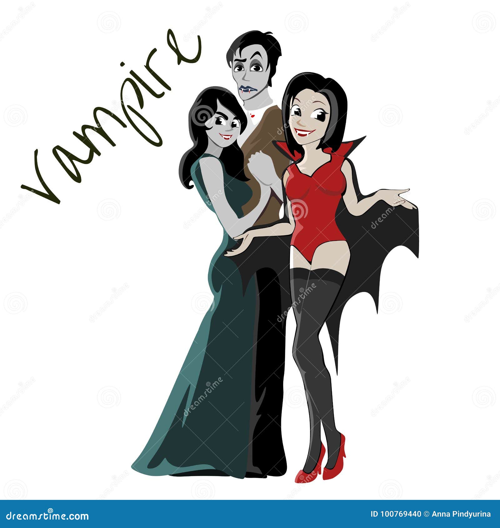 Vampire Couple Stock Illustrations – 361 Vampire Couple Stock  Illustrations, Vectors & Clipart - Dreamstime