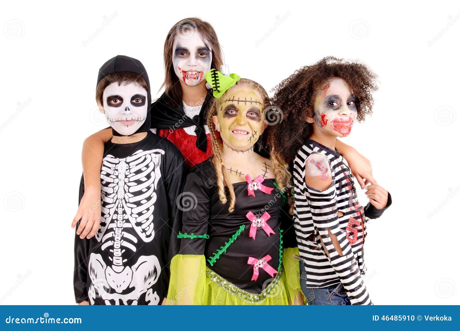 Halloween stock photo. Image of costume, body, flower - 46485910