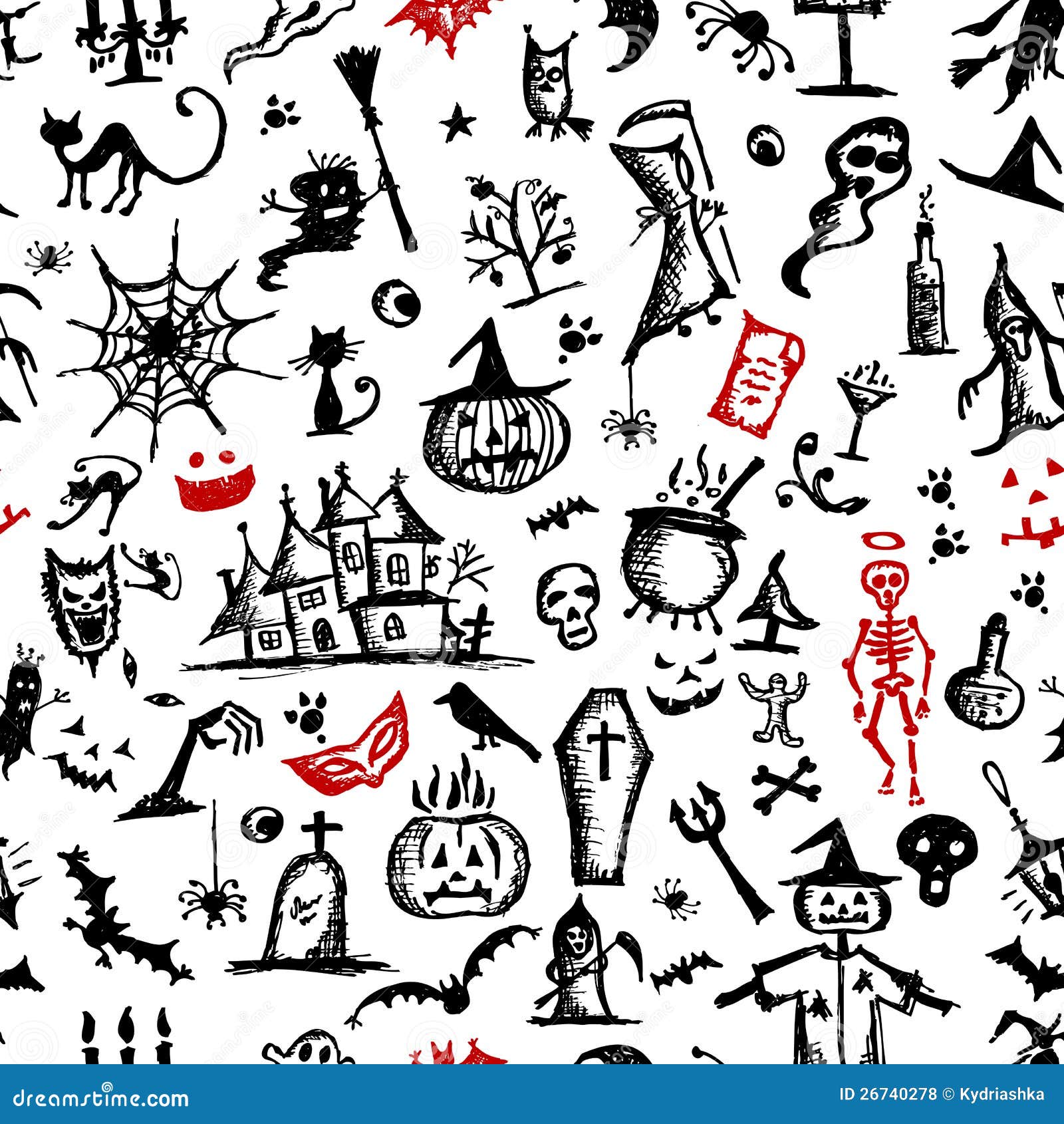 october tumblr backgrounds Hand Pattern Free Drawn Design Your Royalty Halloween For