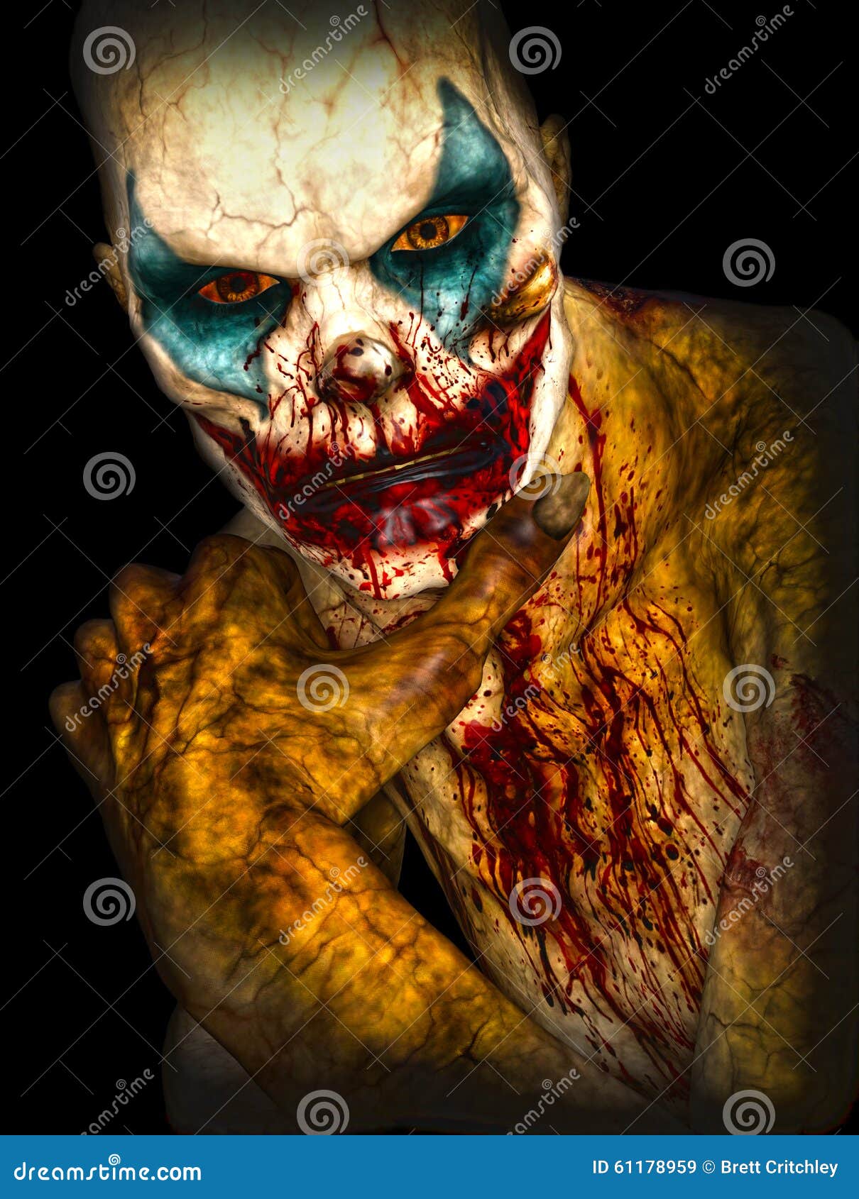 halloween horror clown