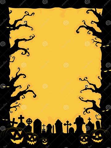 Halloween Invitation stock vector. Illustration of drawing - 26517289