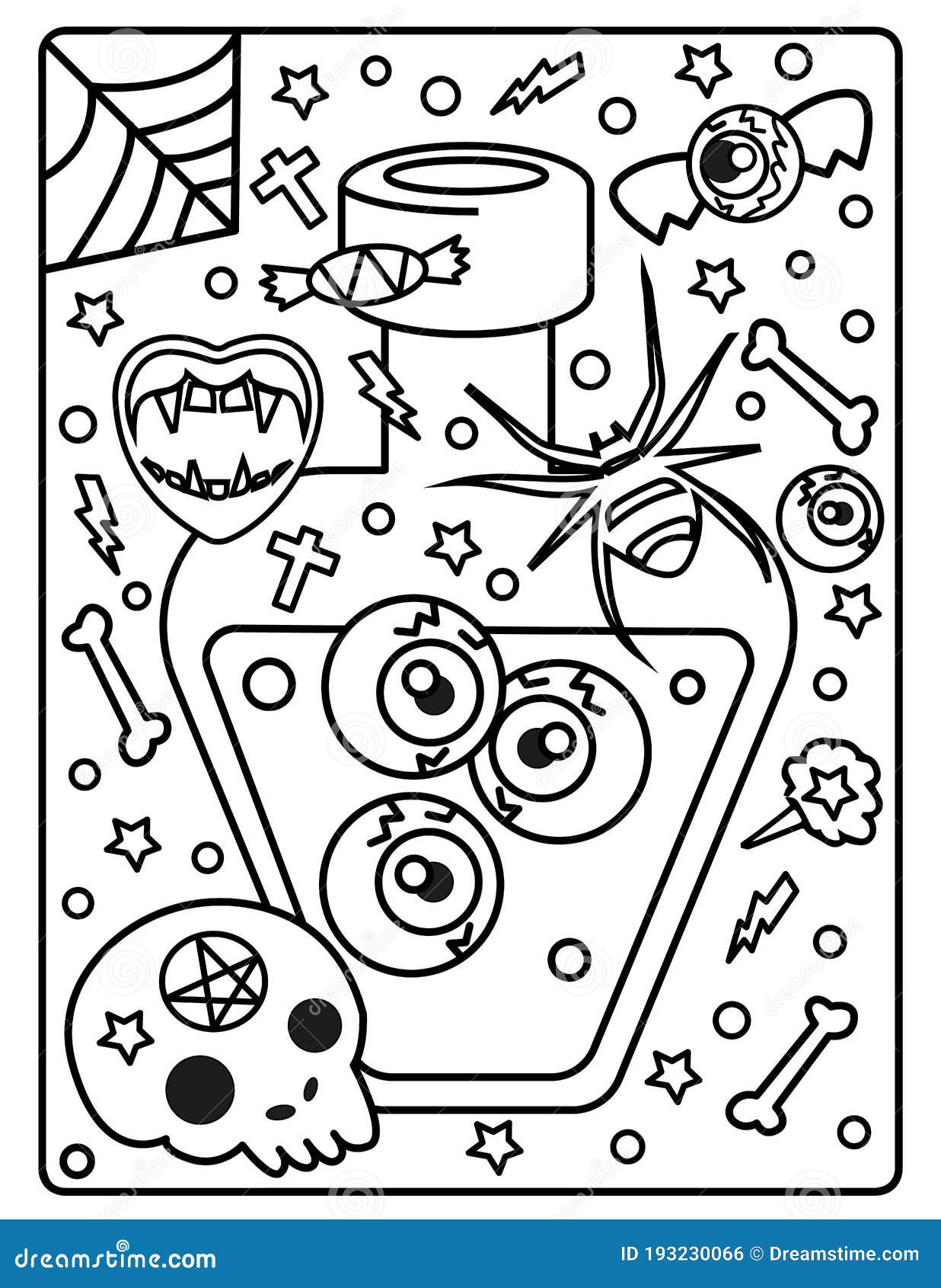 Spooky Halloween Coloring Book for Toddlers Kids & Teens: Cute Halloween  Coloring Activity Books for Kids Bulk Halloween Gifts For Pre K &  Kindergarte (Paperback)