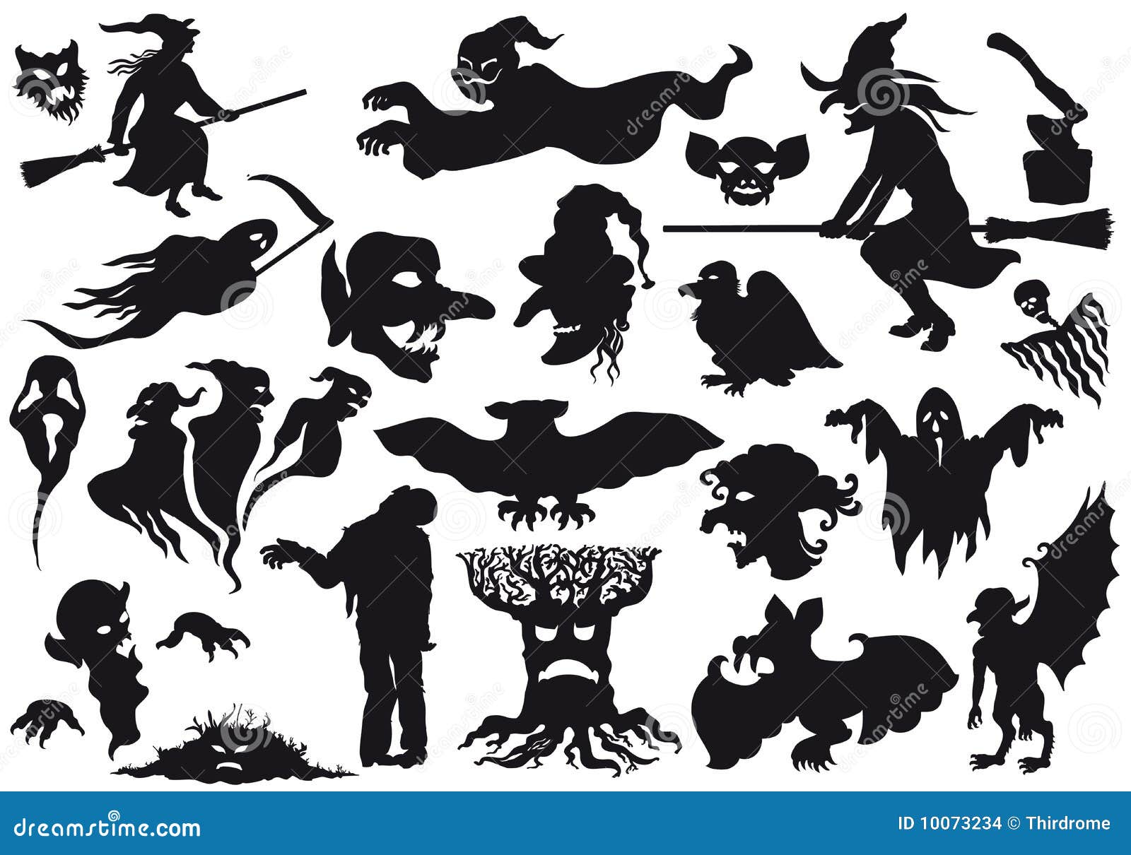 soltero frijoles Síntomas Siluetas De Los Monstruos Ilustraciones Stock, Vectores, Y Clipart – (161  Ilustraciones Stock)