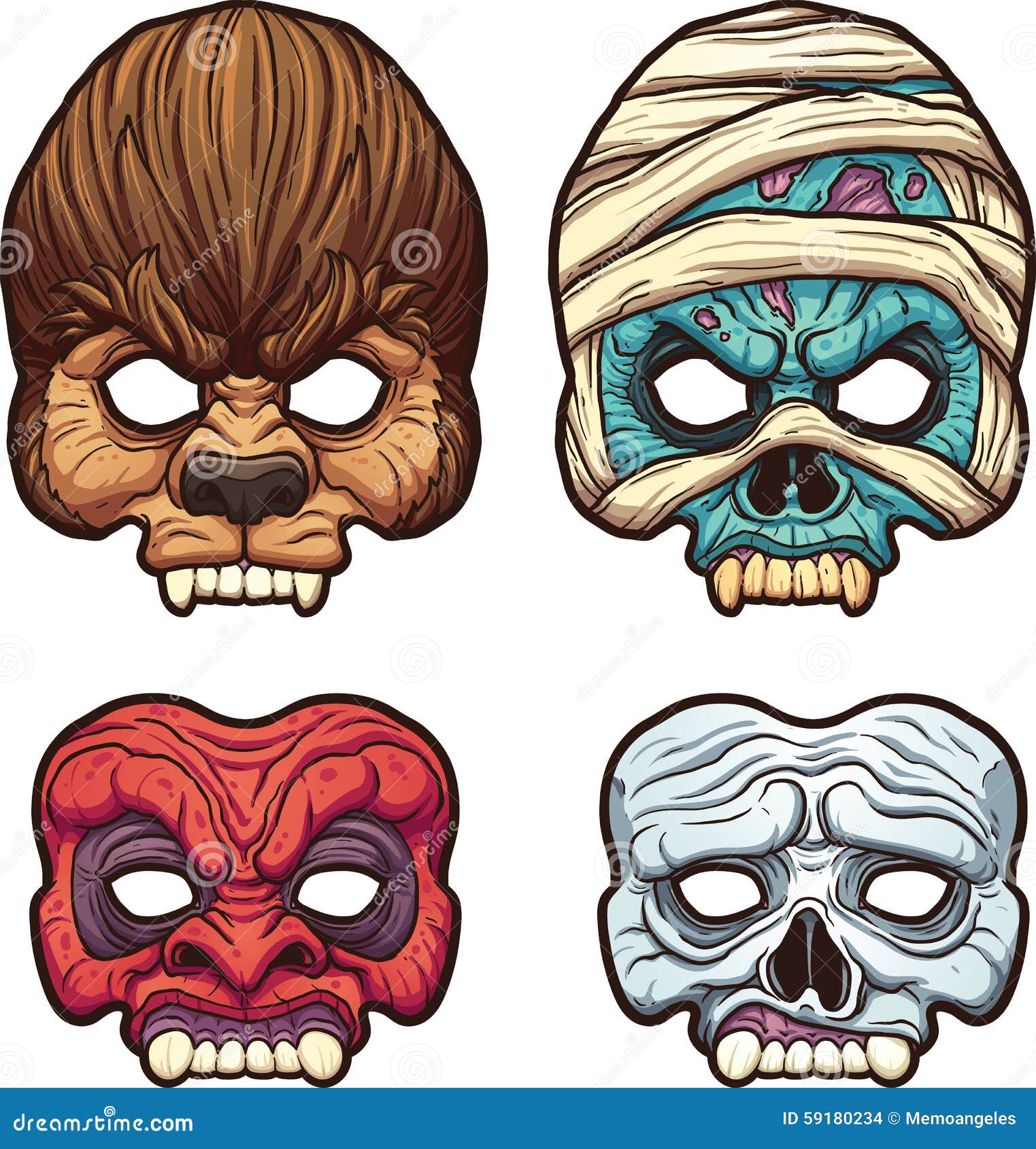 clipart halloween masks - photo #27