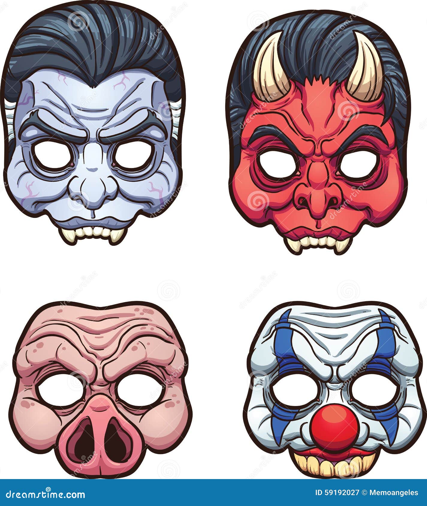 clipart halloween masks - photo #18