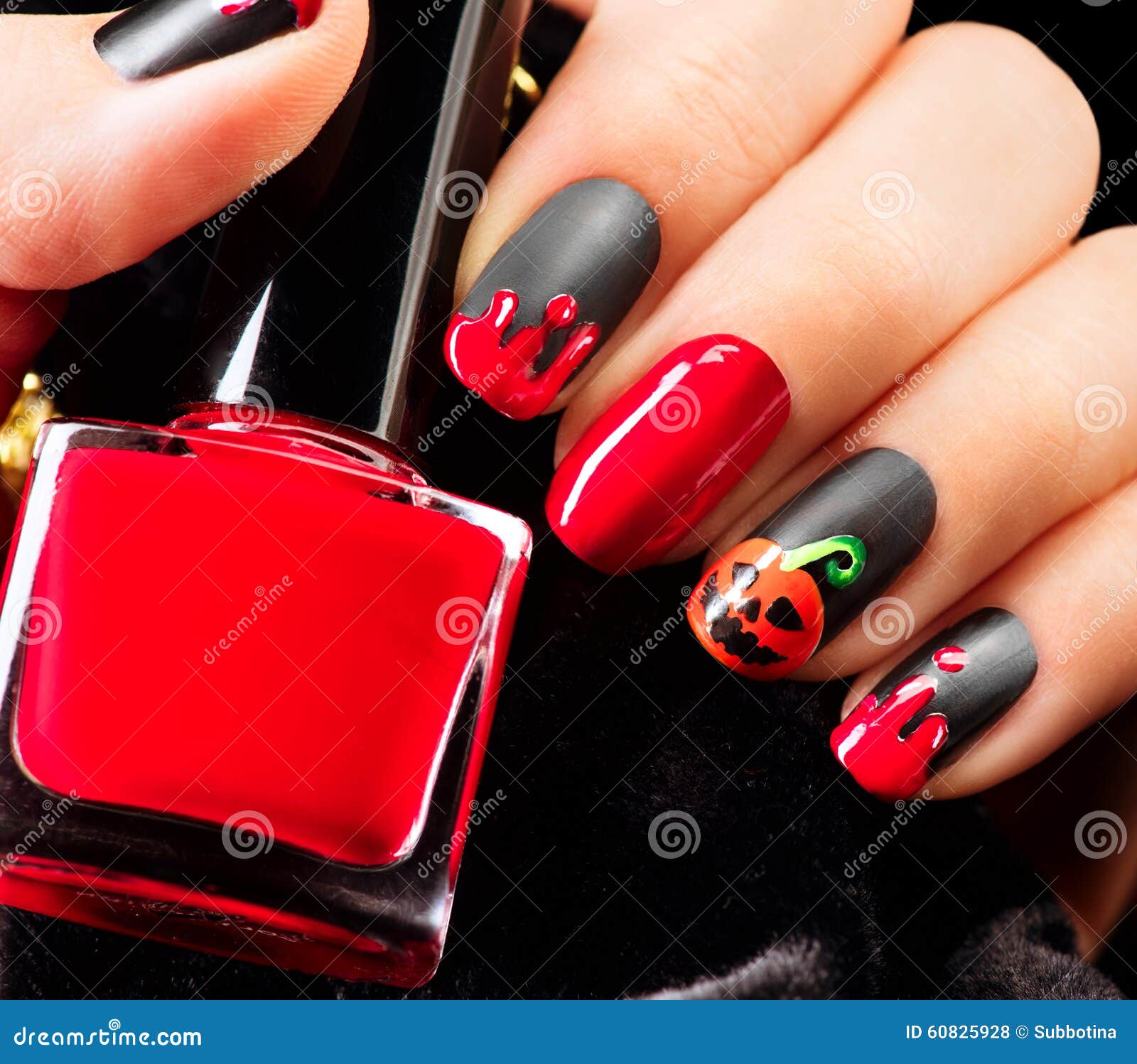 Blood-Inspired Halloween Nail Art | POPSUGAR Beauty | Witch nails, Trendy  nails, Halloween nail designs