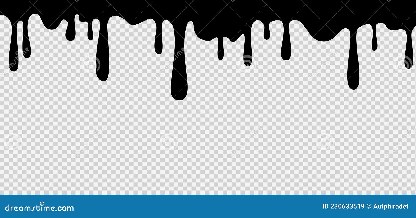 Halloween Party Background with Black Slime Flow Form Top Isolated Png or  Transparent Texture,blank Space for Text,element Stock Vector -  Illustration of online, advertising: 230633519