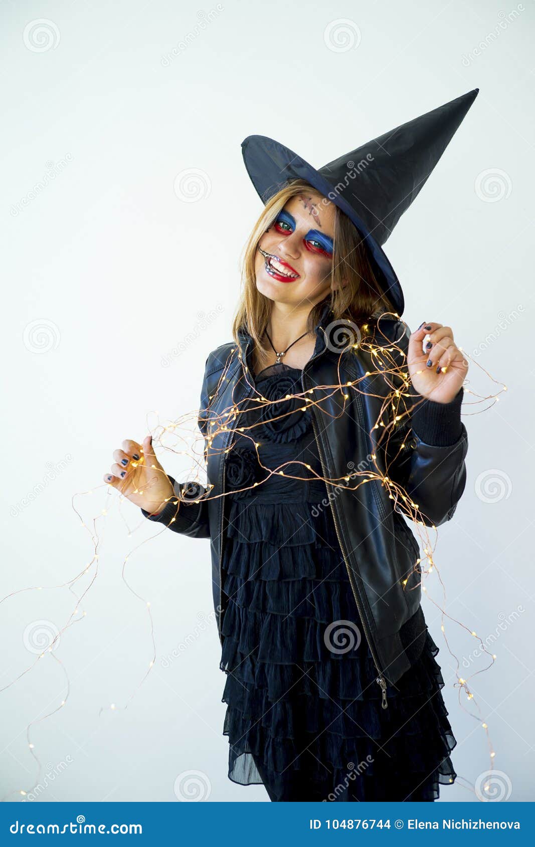 People in Halloween Costumes Stock Photo - Image of decoration ...