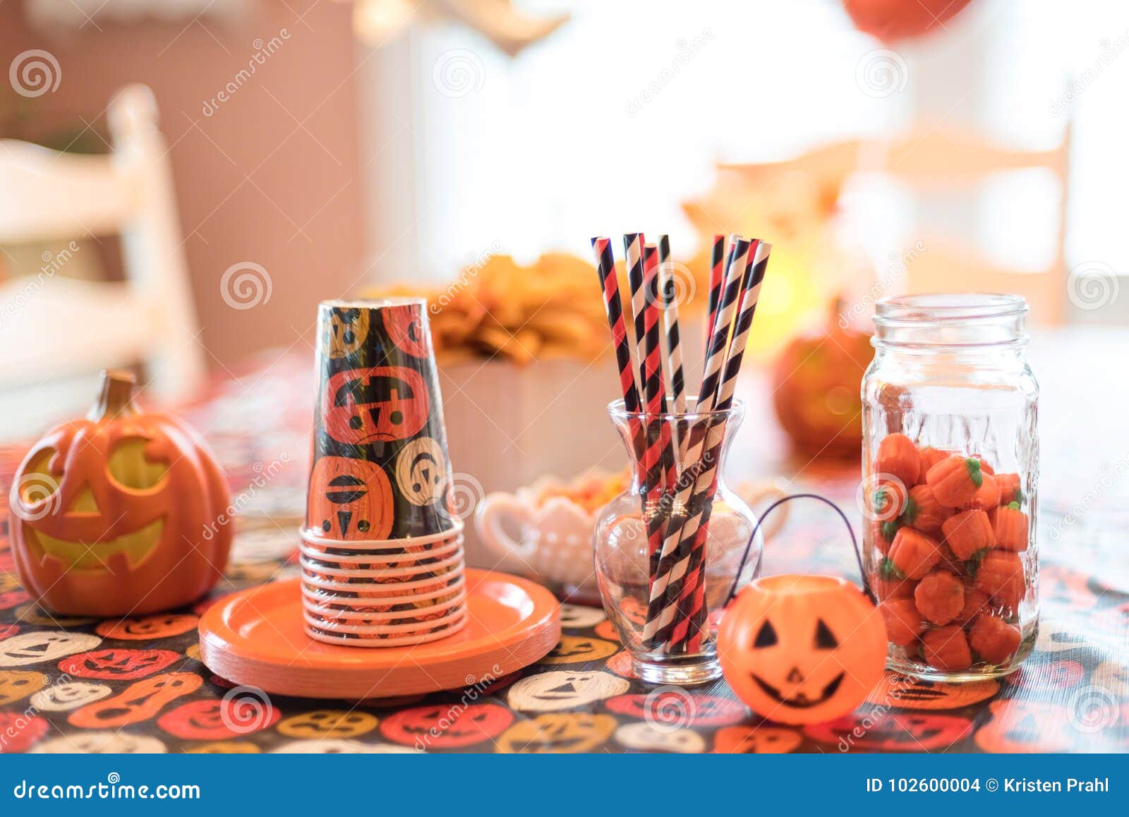 Halloween party supplies stock photo. Image of holiday - 102600004